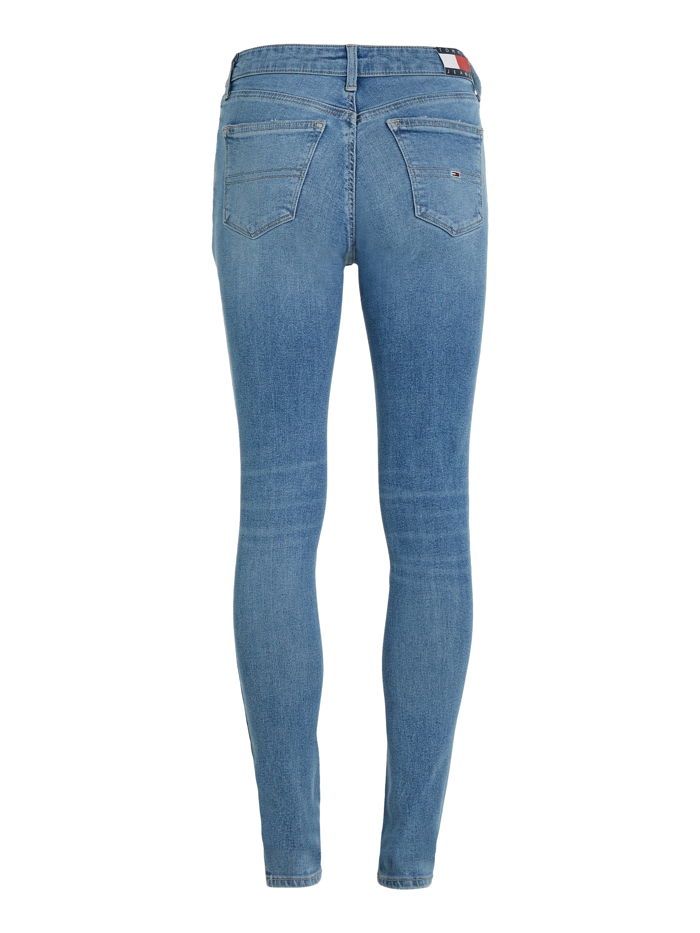 Tommy Jeans Skinny-fit-Jeans »Nora Mid Rise Skinny Fit«, mit Tommy Jeans Markenlabel & Badge