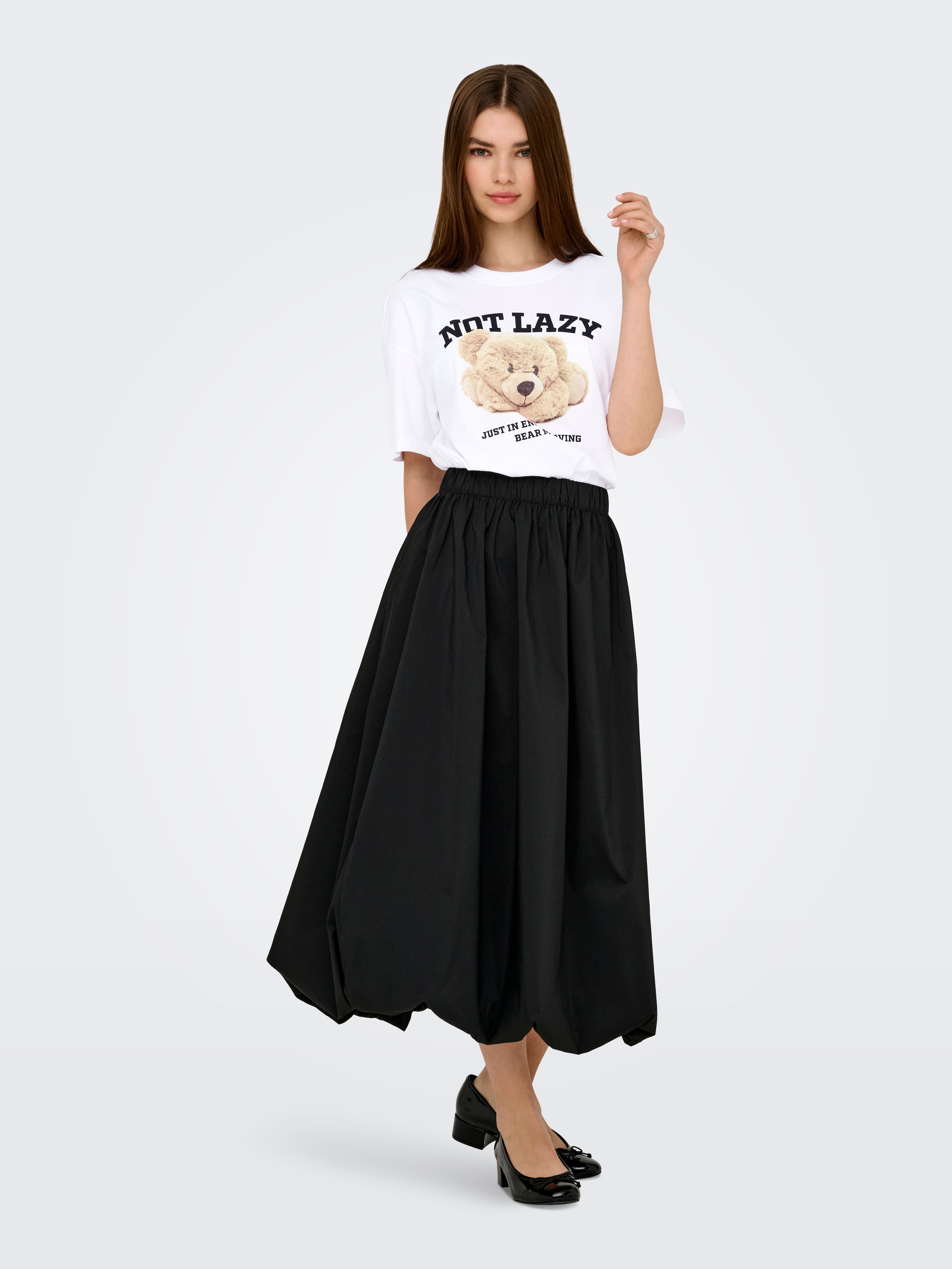 ONLY Kurzarmshirt »ONLVIVVI LIFE S/S LOVELY TOP JRS«