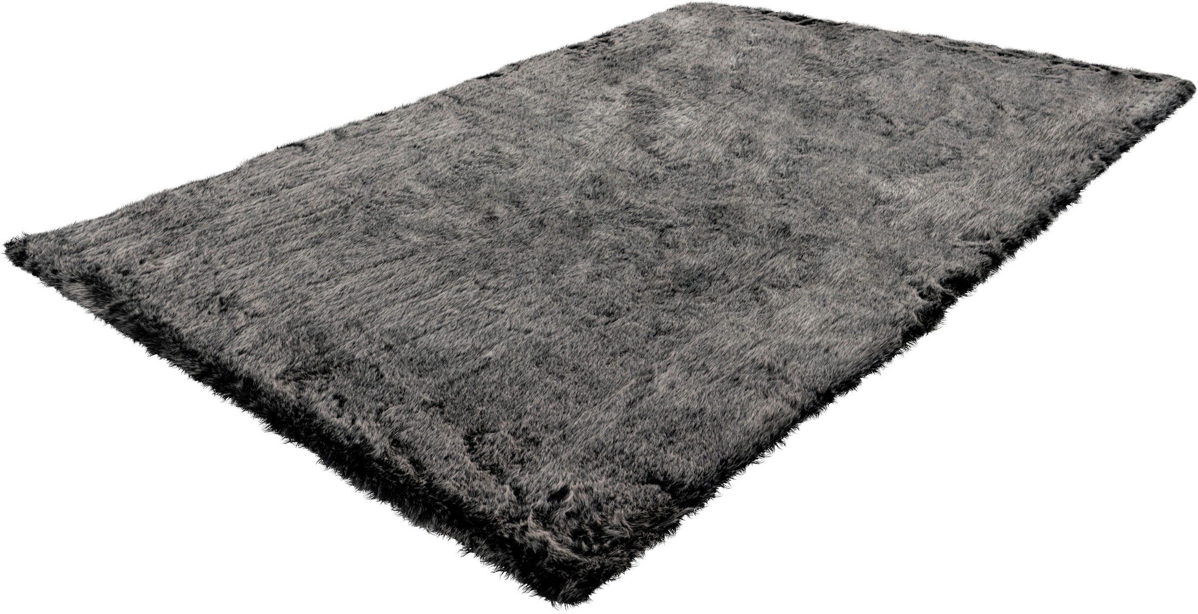my home Hochflor-Teppich »Aysu«, rechteckig, 52 mm Höhe, einfarbiger Teppich, besonders weich und kuschelig