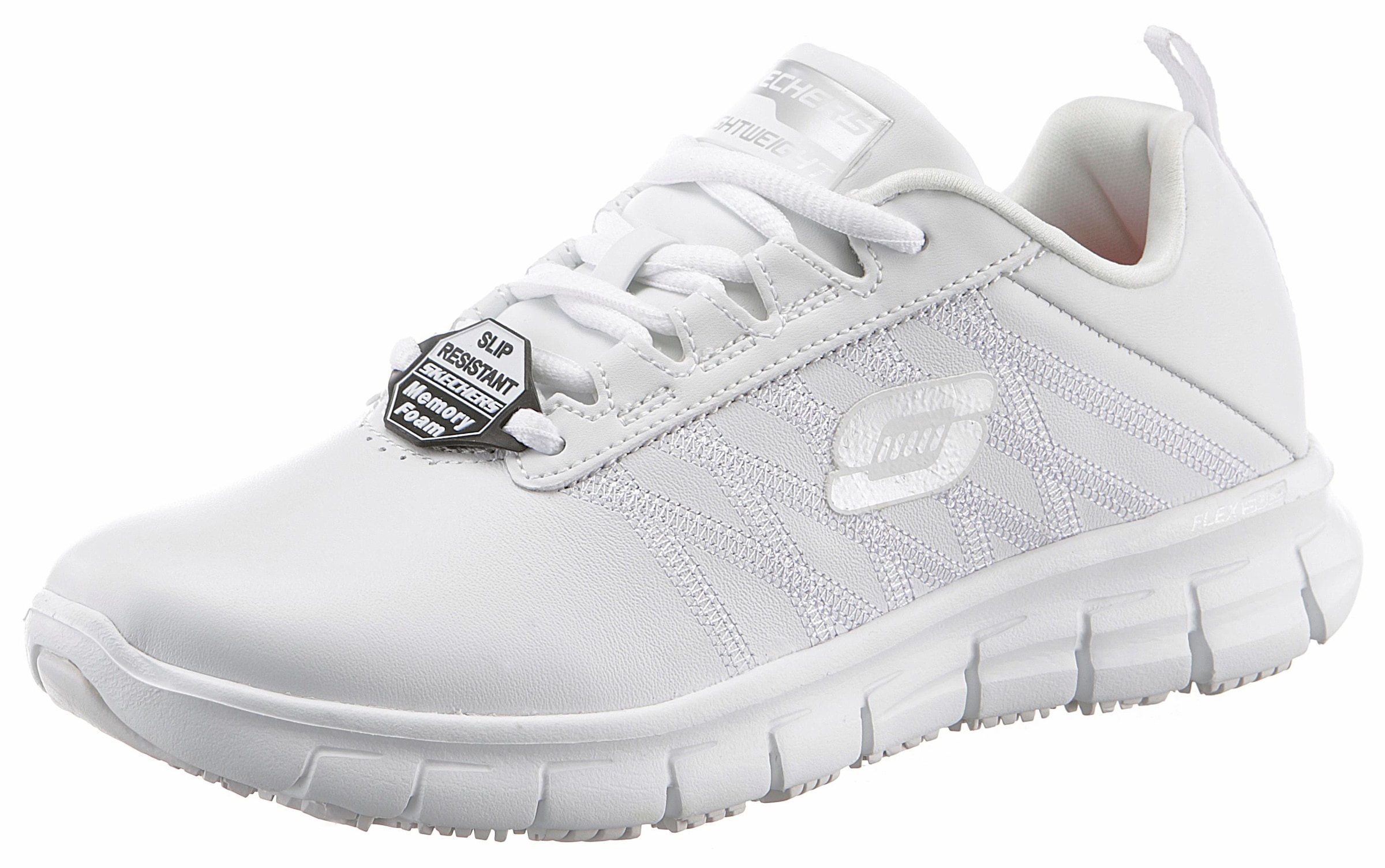 ♕ Skechers Berufsschuh »Sure Track Erath Schnürschuh«, mit rutschhemmender  Laufsohle versandkostenfrei auf