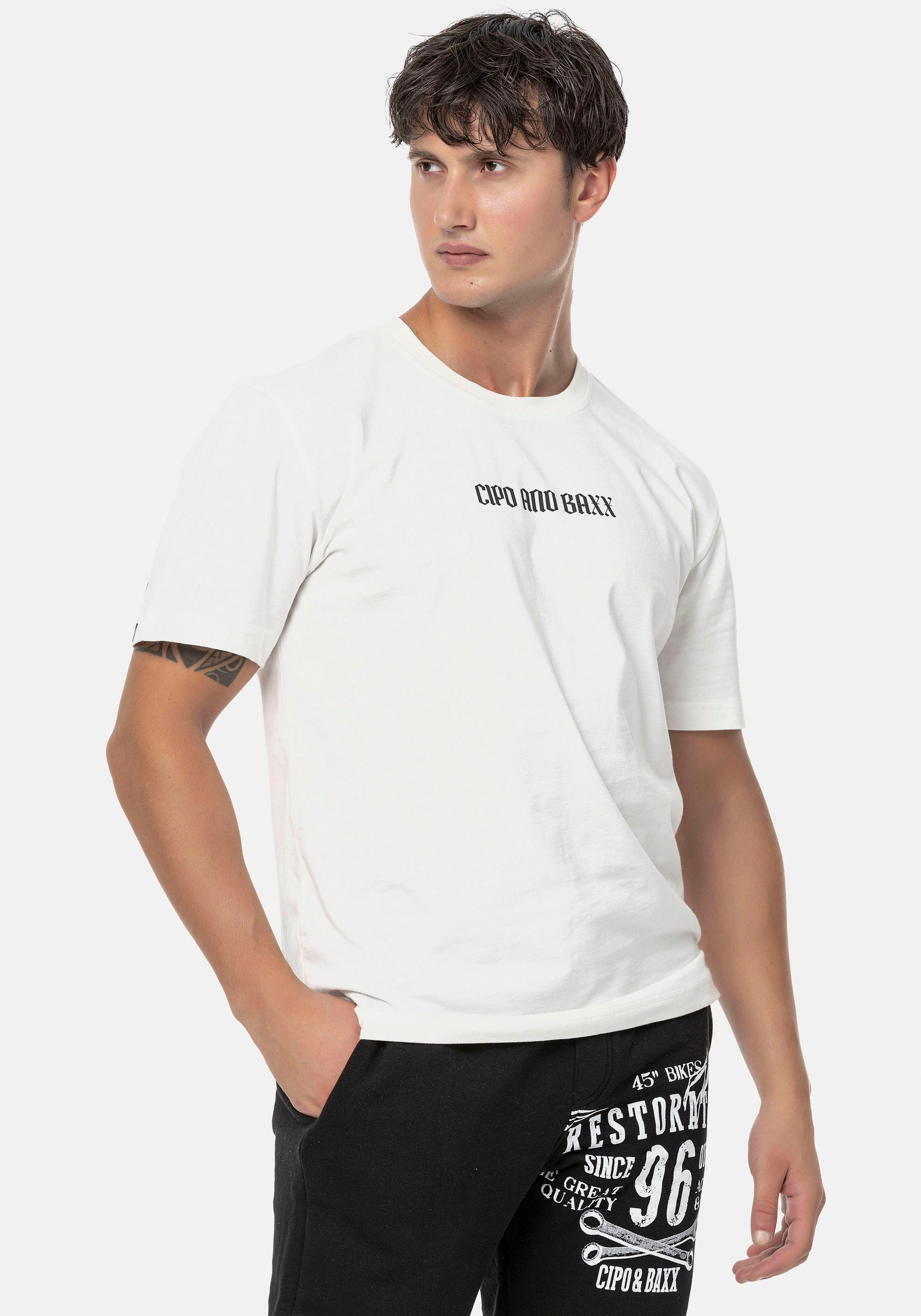 Cipo & Baxx Kurzarmshirt