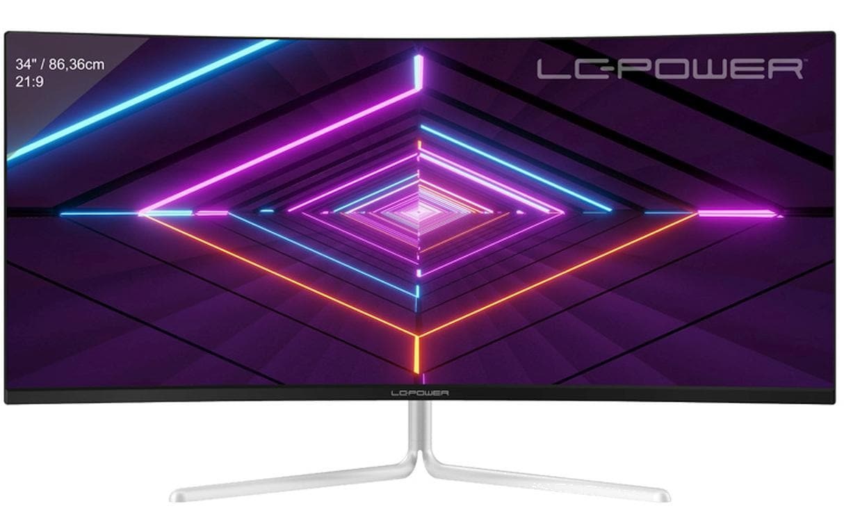 Image of LC-Power Curved-LED-Monitor "LC-M34-UWQHD-100-C" 86,02 cm/34 ″ 3440 x 1440 px UWQHD 6 Reaktionszeit 100 Hz