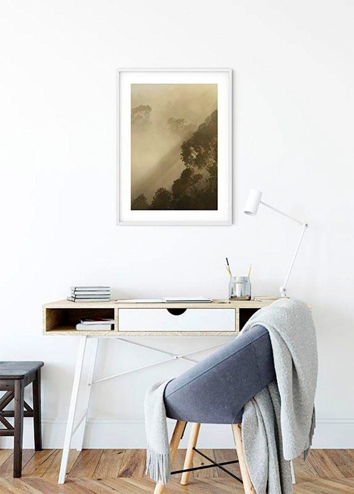 Komar Bild »Golden Light« Natur 1 Stk. tlg. Wandbild zur Dekoration - ohne Rahmen