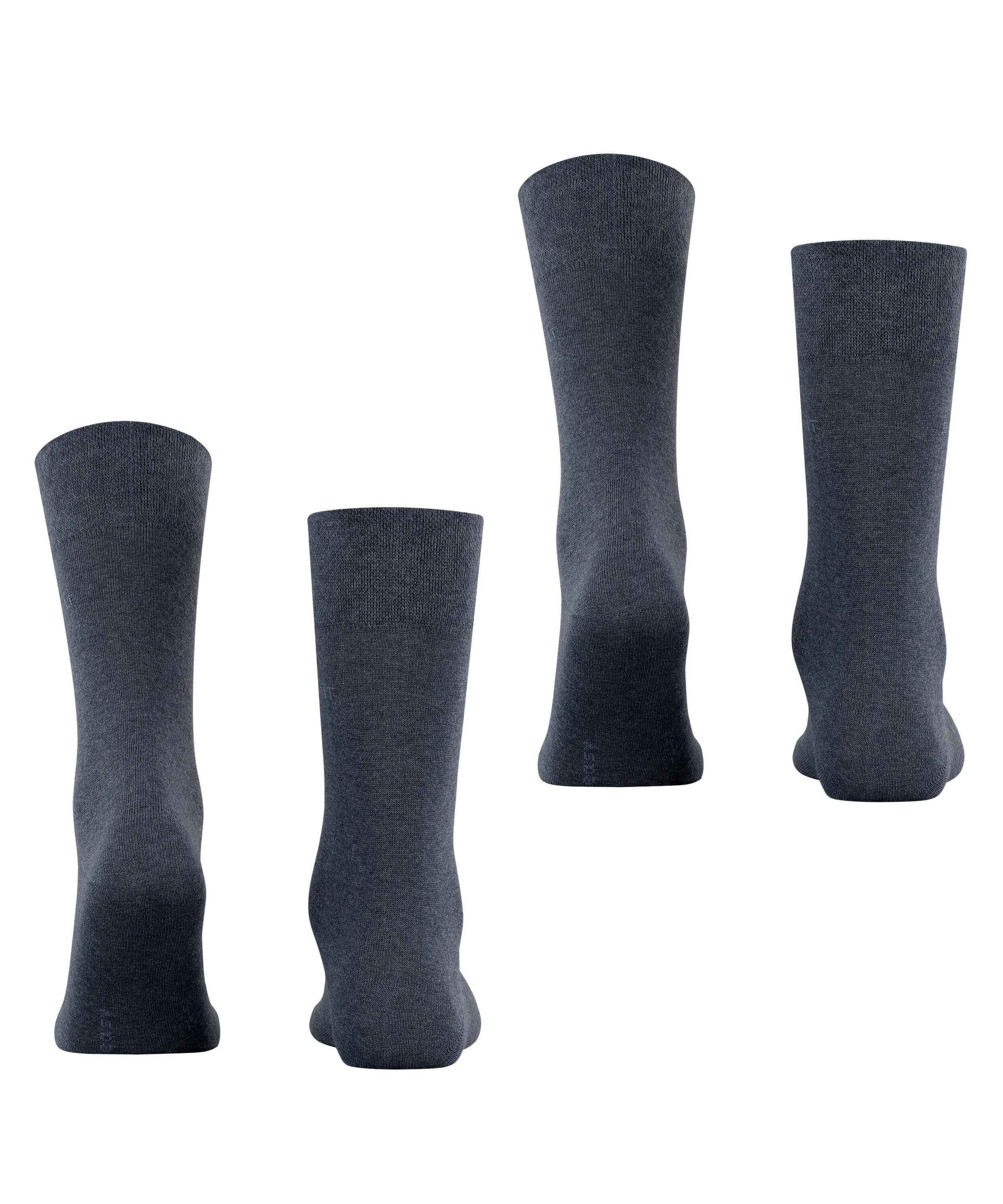 Esprit Socken »Basic Easy«, (2 Paar), breiter Komfortbund, Doppelpack