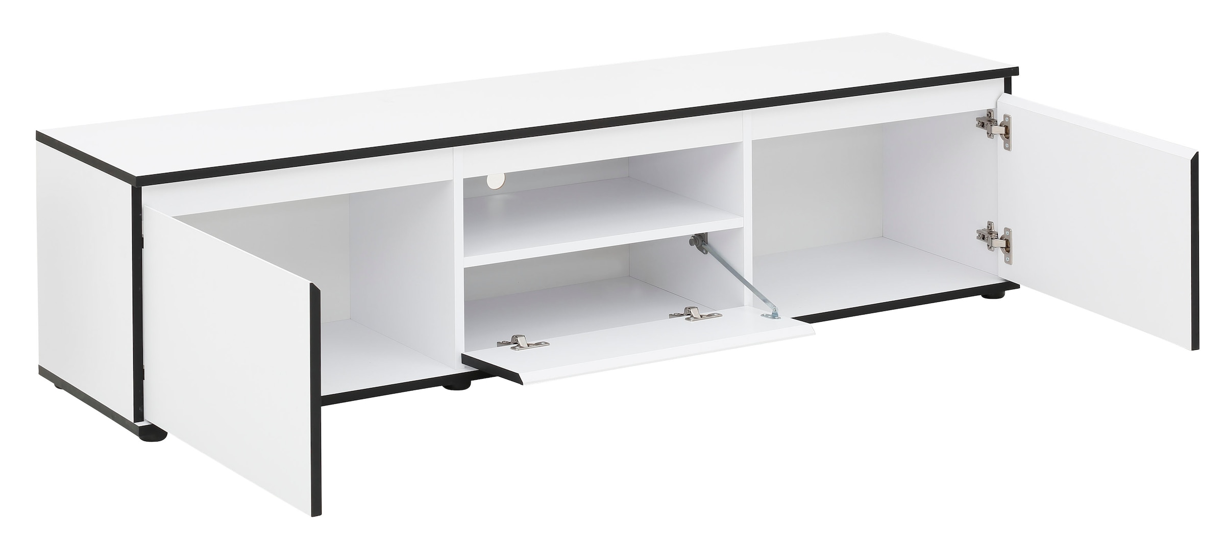 HELA TV-Board »Ariana« mit angeschrägten Griffmulden, Breite 160 cm