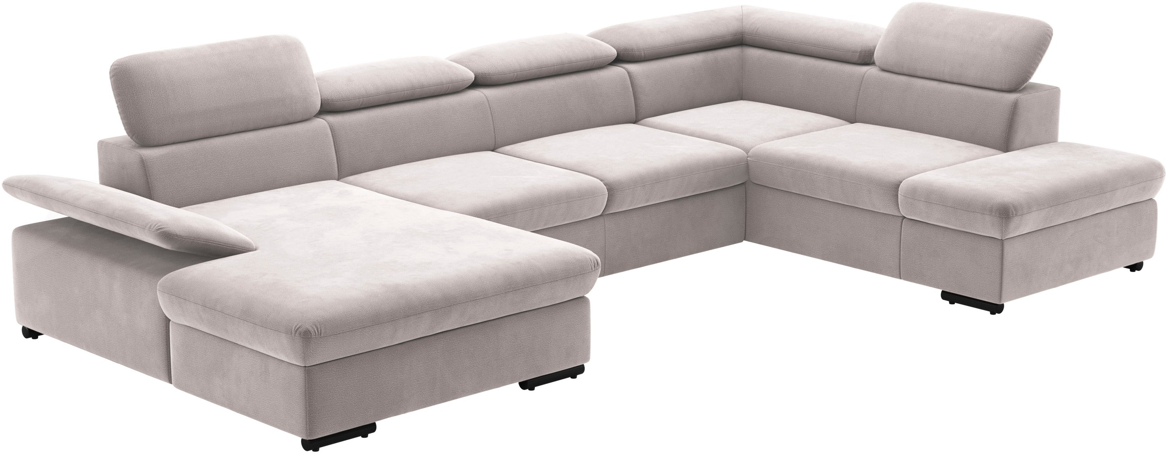 sit&more Wohnlandschaft »Alcudia U-Form«, wahlweise mit Bettfunktion