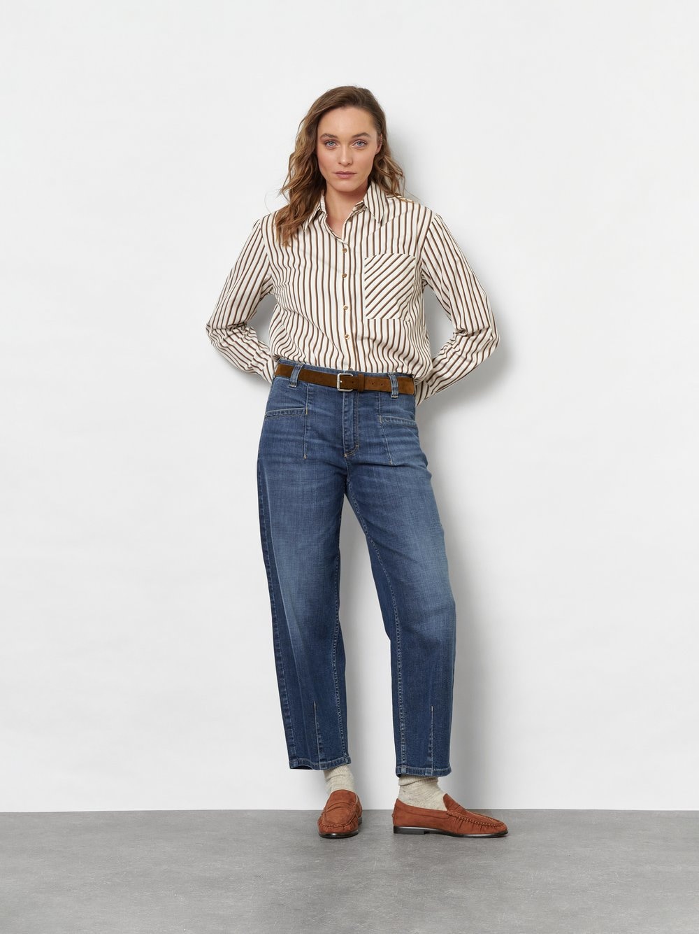TONI 7/8-Jeans »Liv Barrel 7/8« mit Taschen
