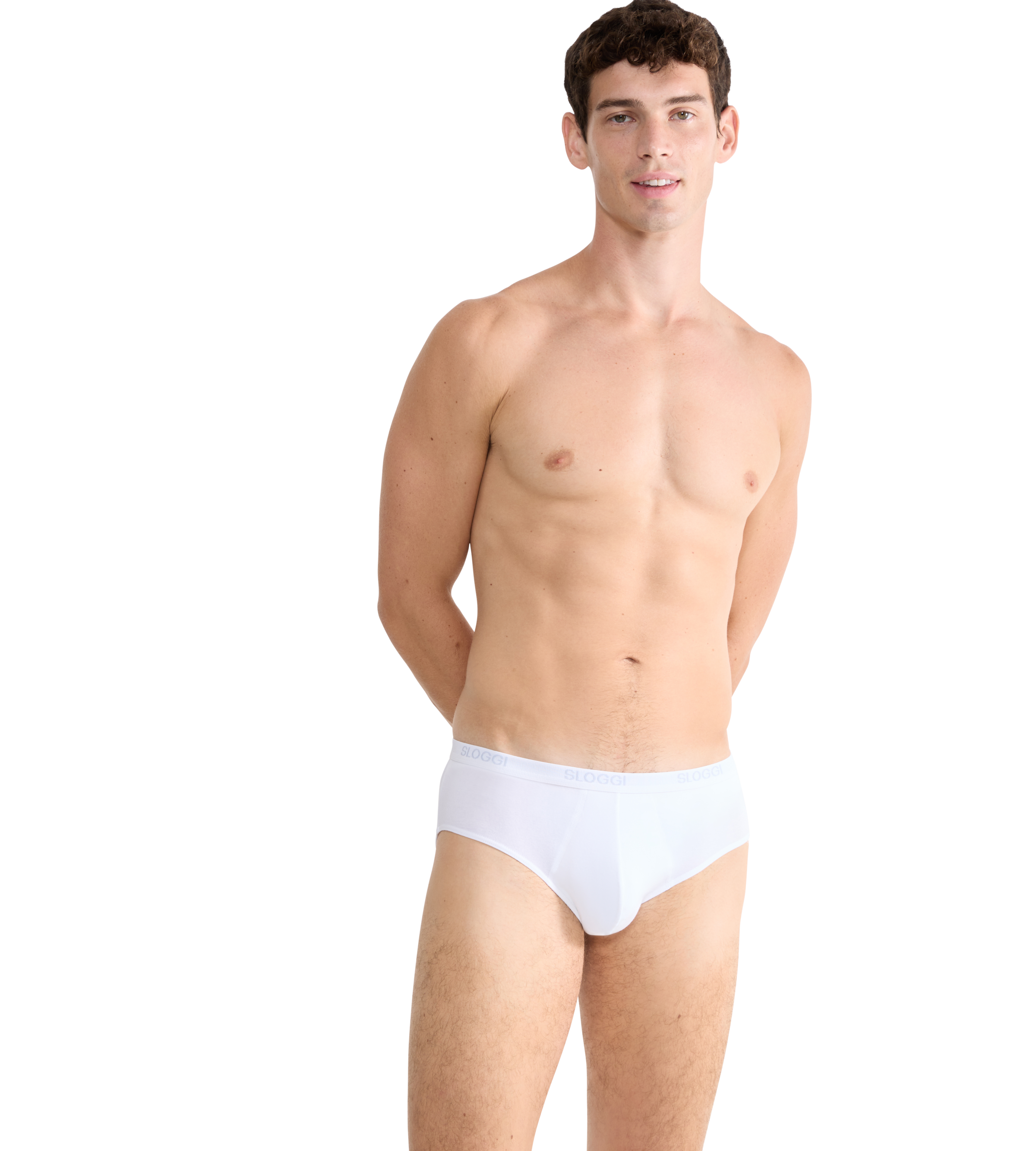 sloggi Slip »men Basic Midi 2P«, (2er Pack), perfekter Sitz