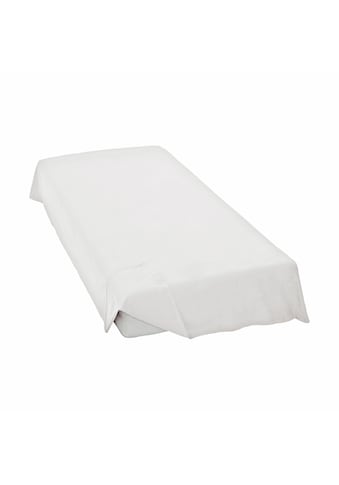 Schlafgut Bettlaken »Linon-Haustuch«, (1 St.), ohne Gummizug kaufen