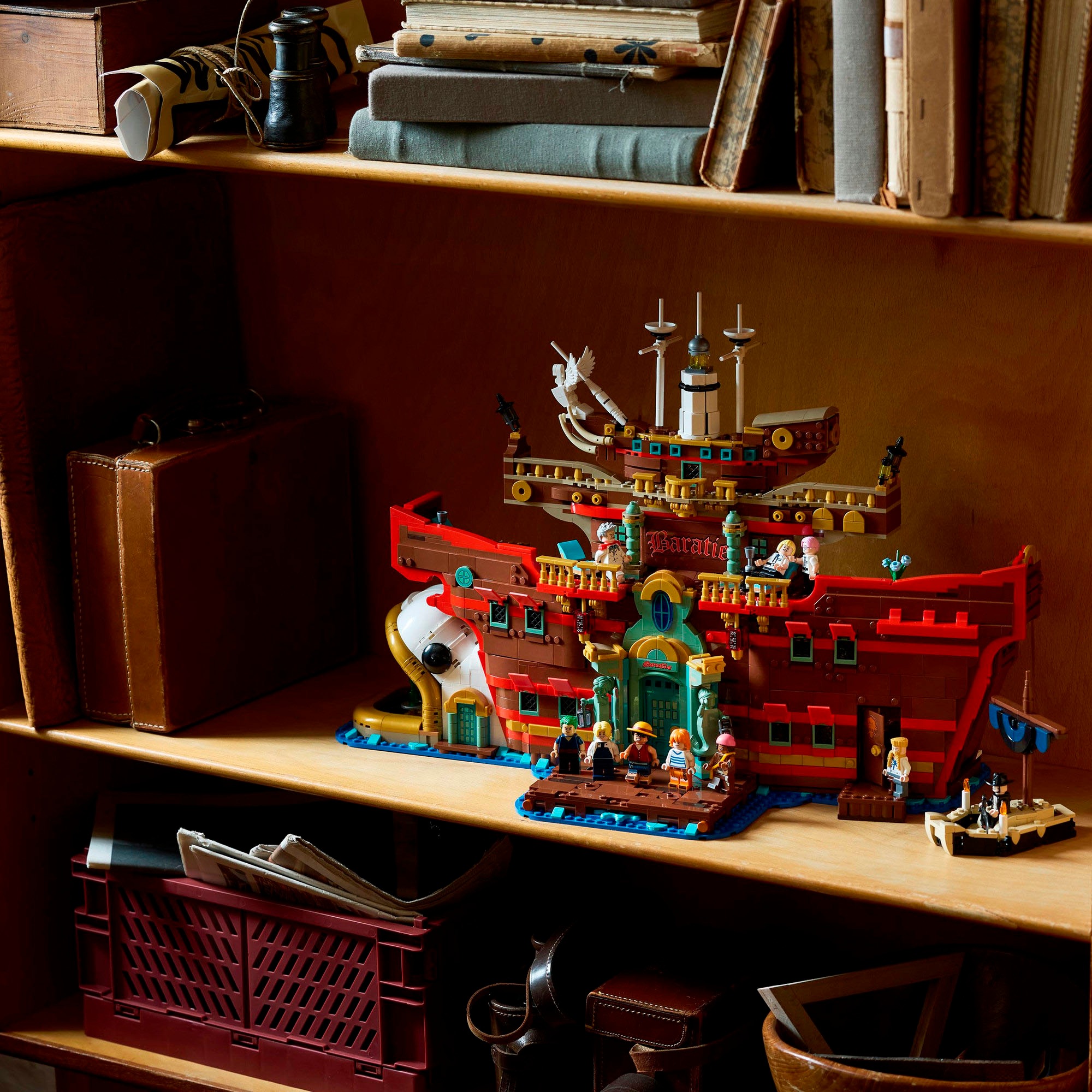 LEGO® Konstruktionsspielsteine »Baratié, das Schwimmende Restaurant (75640), LEGO One Piece« Made in Europe