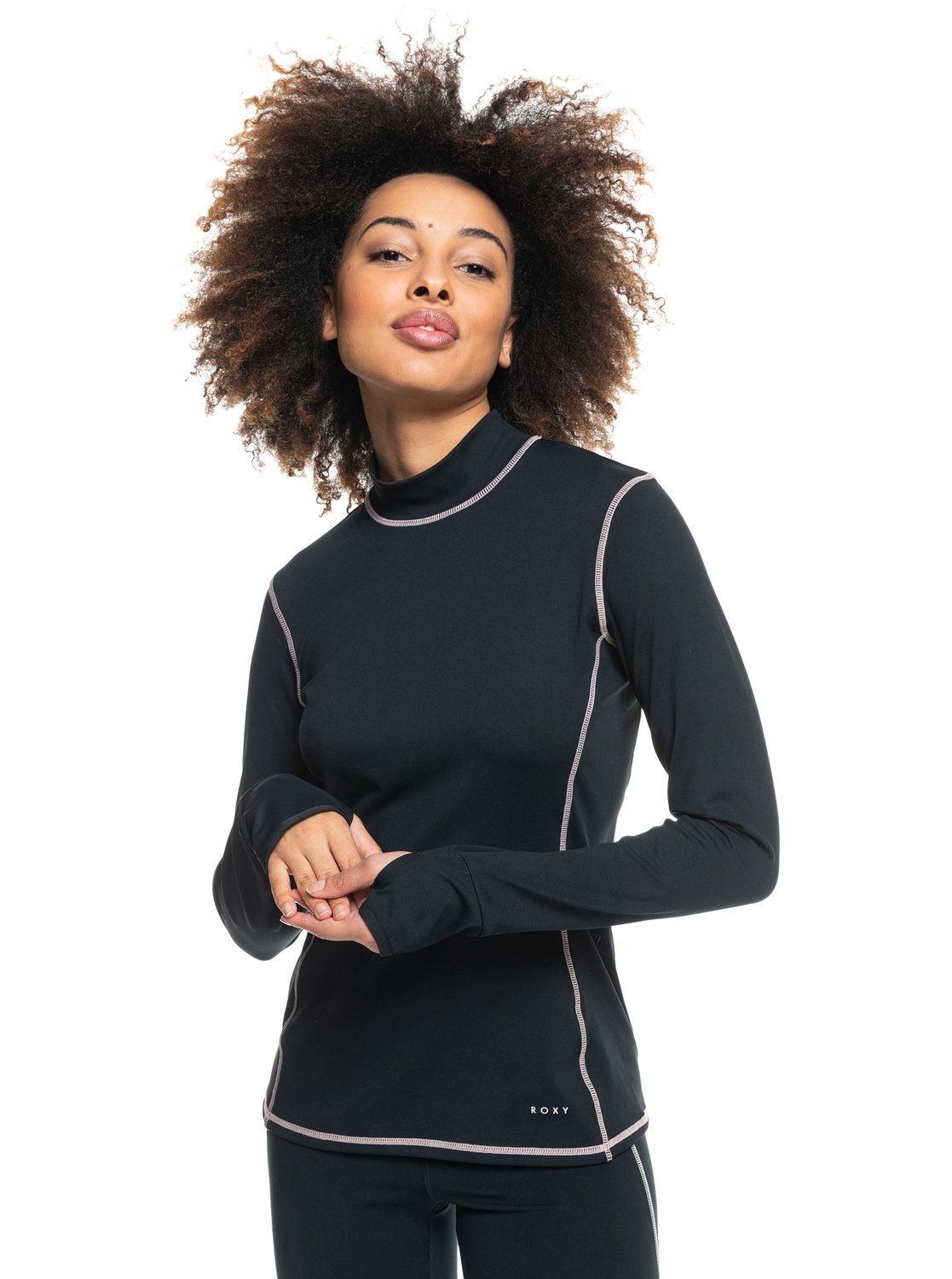 Image of Roxy Langarm-Poloshirt »So Close To Me« bei Ackermann Versand Schweiz