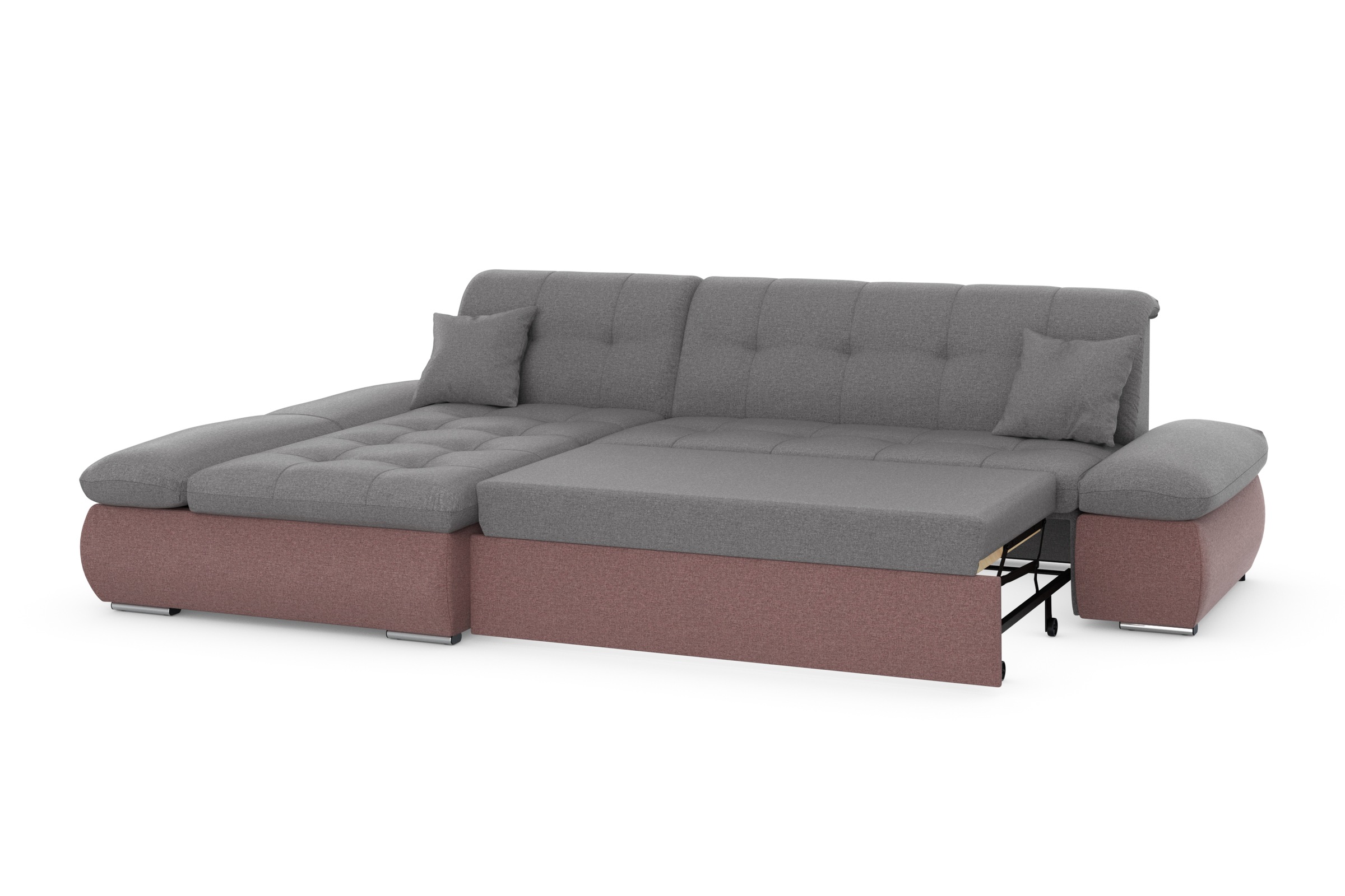 DOMO collection Ecksofa »Moric B/T/H 300/172/80 cm, auch in Cord, L-Form«, XXL-Format, wahlweise auch mit Bettfunktion und Armverstellung