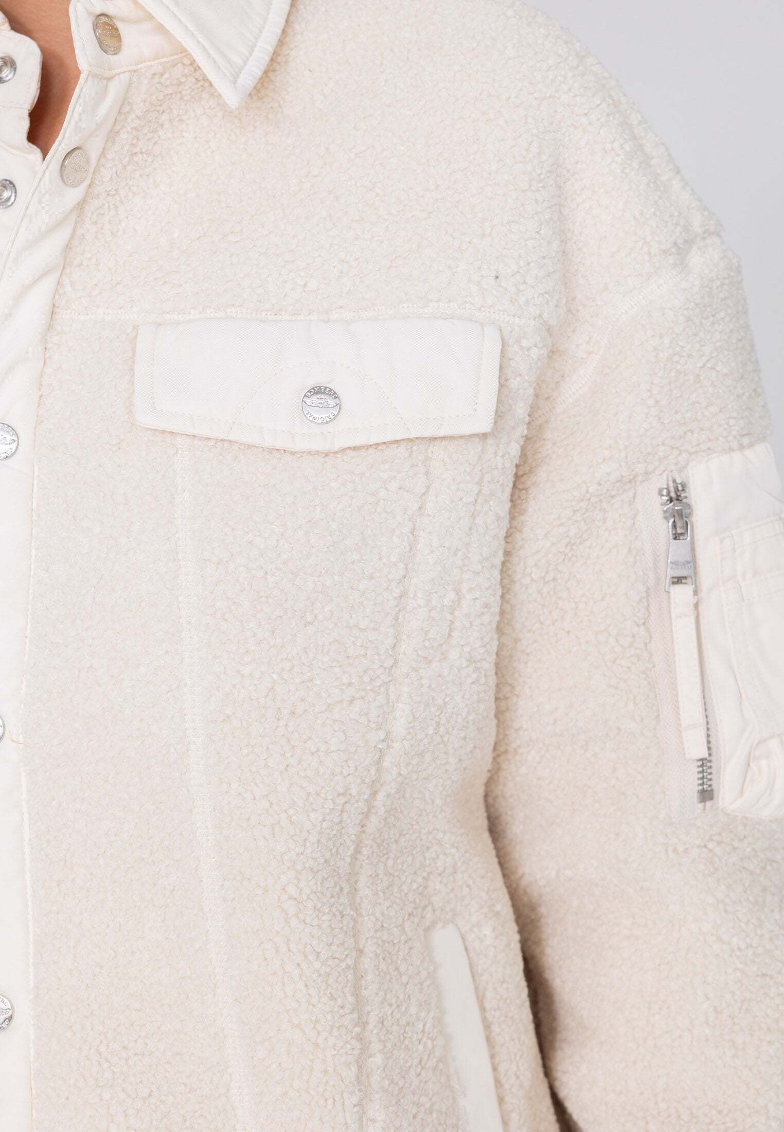 Bombers Original Fleecejacke »Bombers Original Sherpajacke Saratoga U«