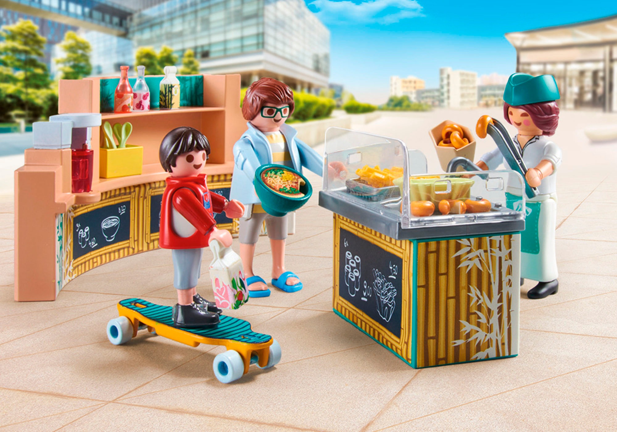 Playmobil® Jeu de construction »Food Lounge (71538), My Life« Made in Europe