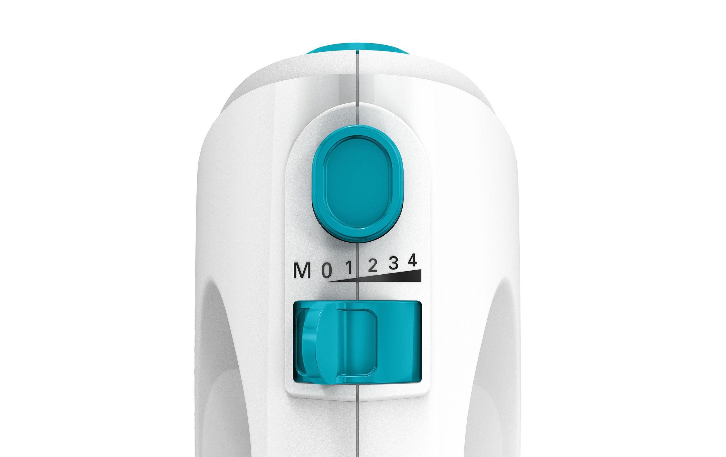 BOSCH Handmixer »MFQ2210D Weiss/Blau«, 375 W