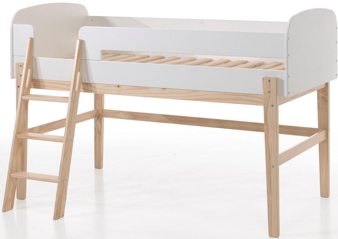 Vipack Hochbett »Kiddy«, inkl. Lattenrost, MDF-Oberfläche