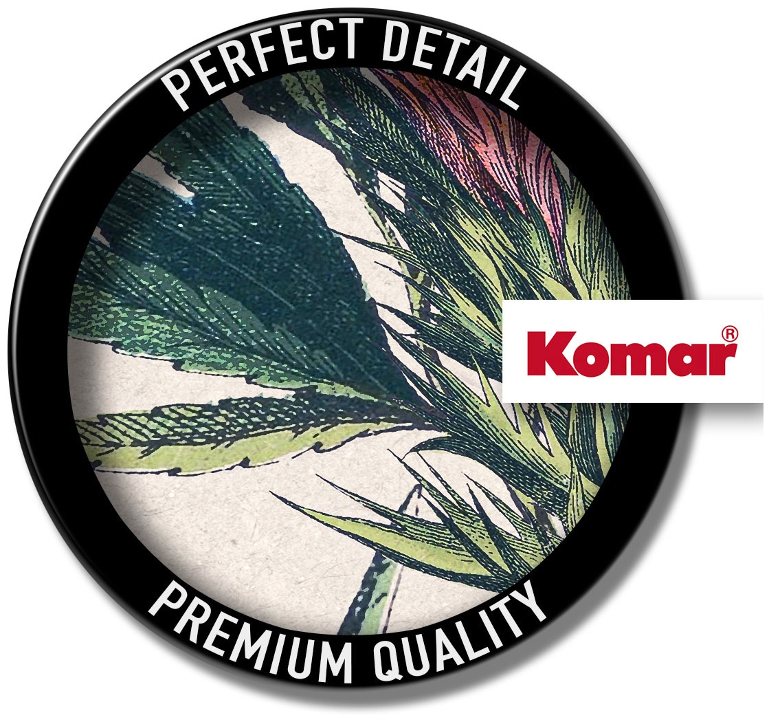 Komar Vliestapete »Digitaldruck Vlies - Flowering Herbs - Grösse 200 x 250 cm«, bedruckt, Wohnzimmer, Schlafzimmer