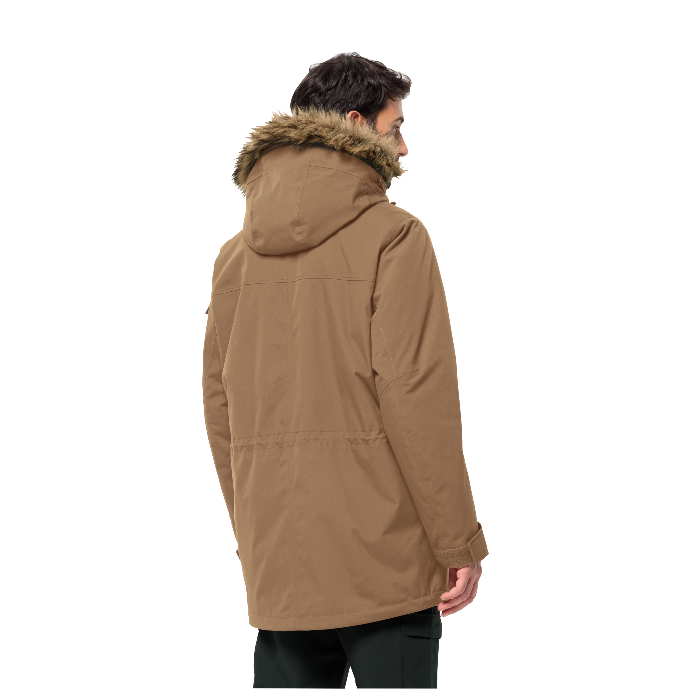 Jack Wolfskin Parka »GLACIER CANYON PARKA«, mit Kapuze, mit Kunstfaserfüllung