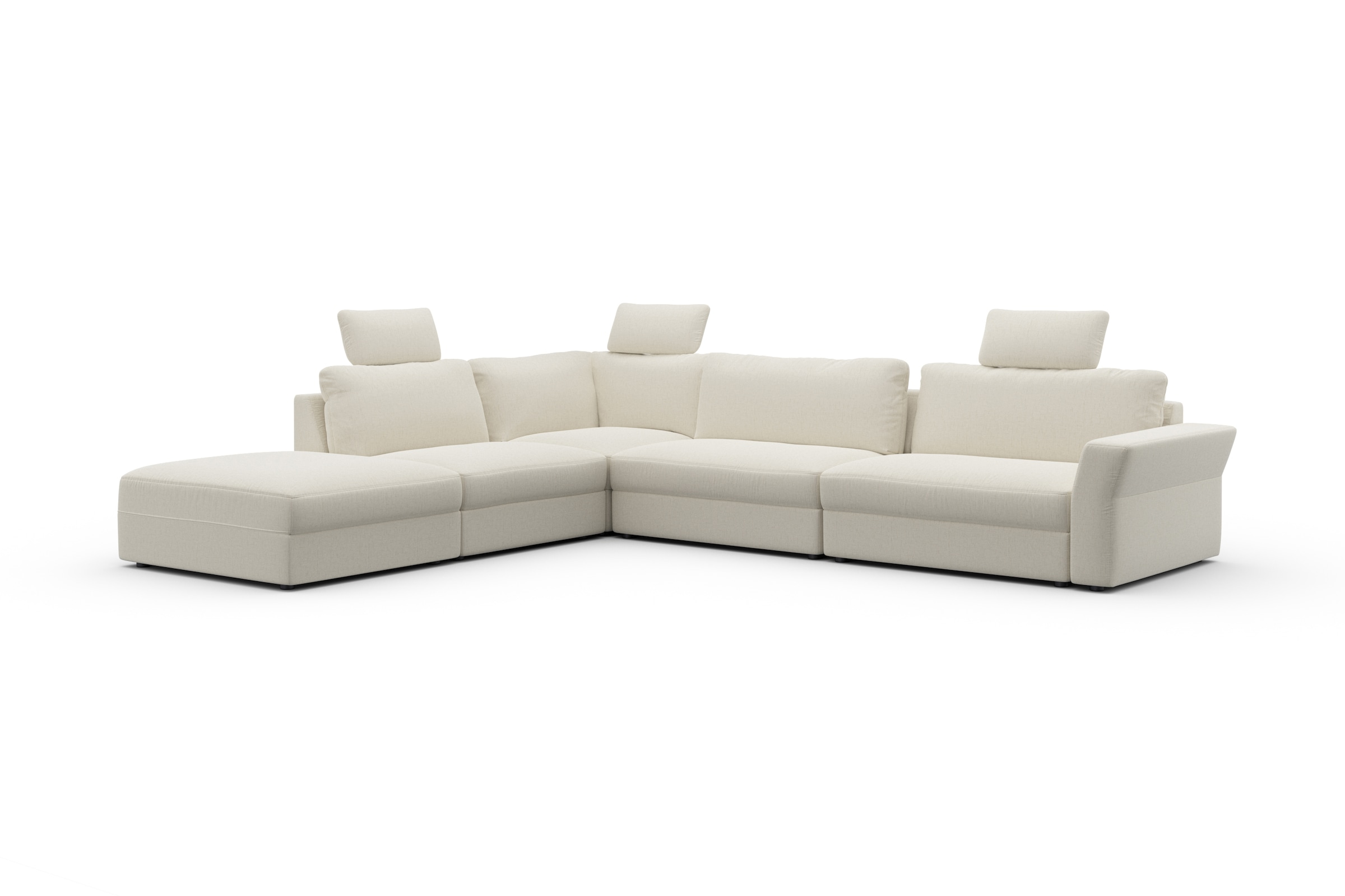 sit&more Ecksofa »Cadabra L-Form«, Breite 356 cm, mit Sitztiefenverstellung