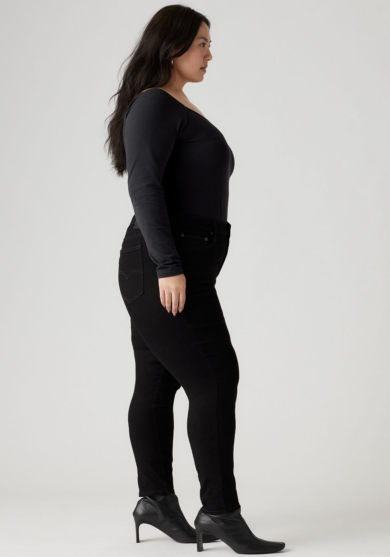 Levi's® Plus Skinny-fit-Jeans »721 PL HI RISE SKINNY«, sehr figurbetonter Schnitt