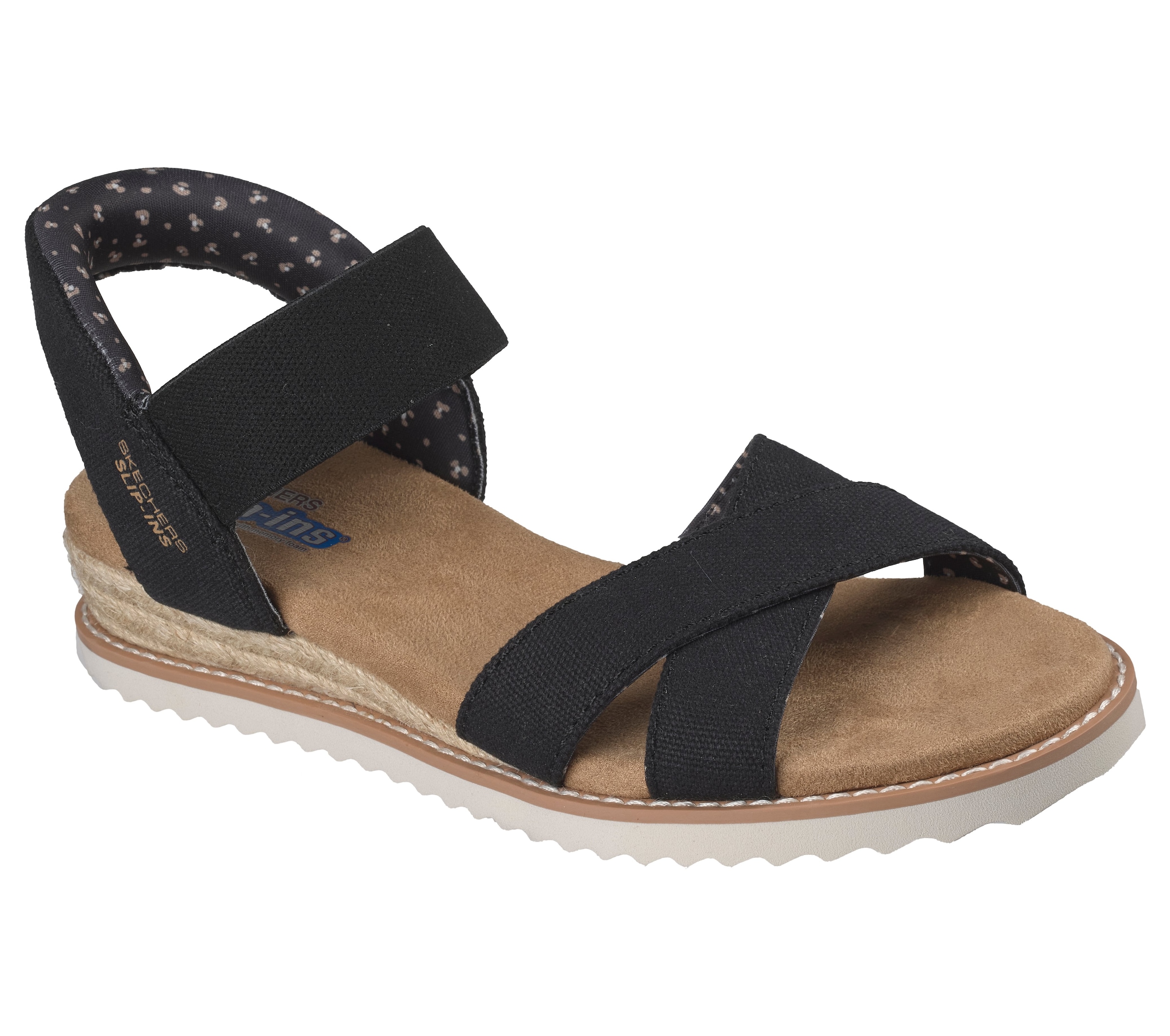 Image of Skechers Sandale "DESERT KISS-GOLDEN LILY" Sommerschuh, Urlaubsschuh, Sandalette mit Memory Foam