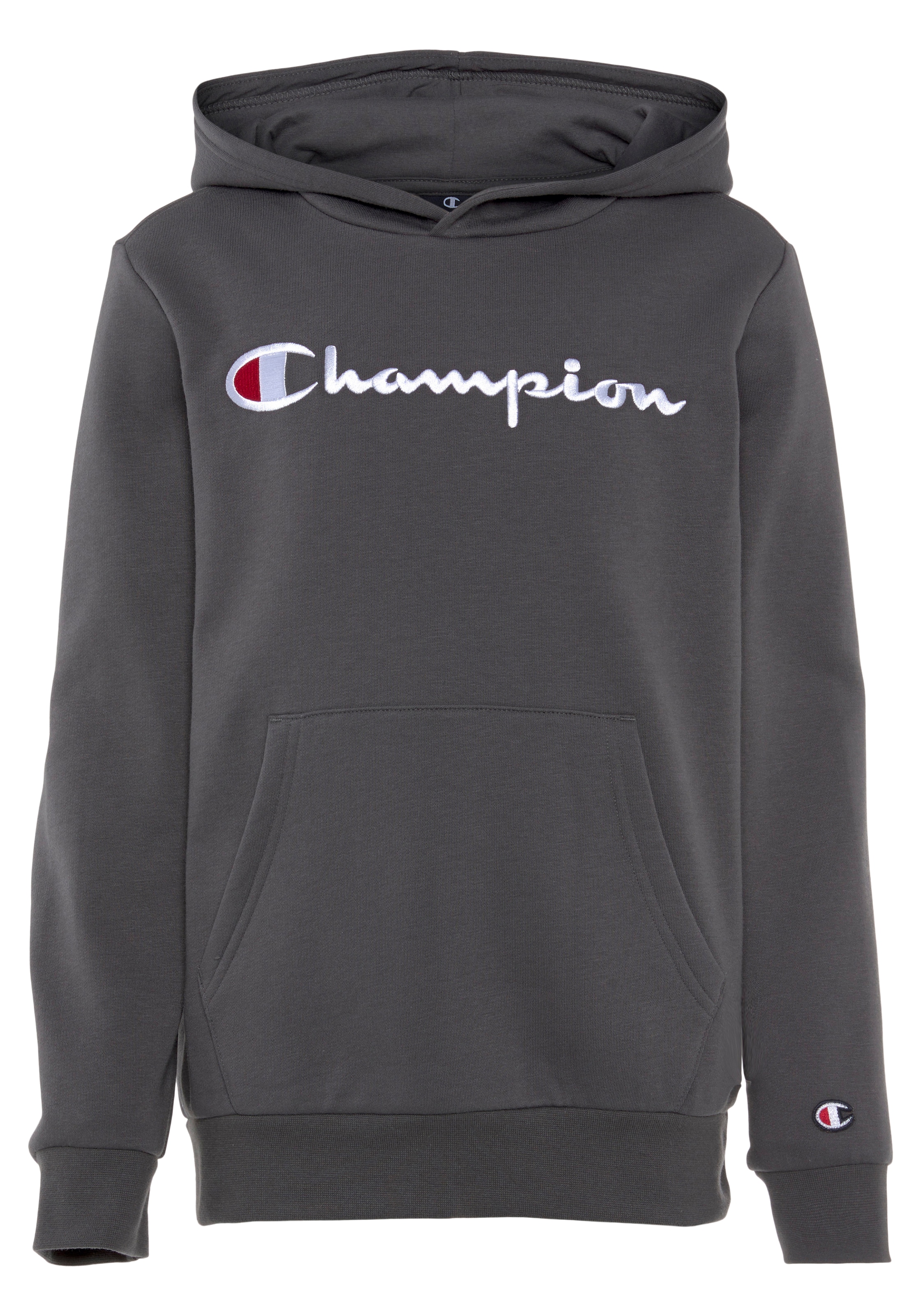 versandkostenfrei Champion ♕ Sweatshirt large für »Classic Hooded - auf Logo Sweatshirt Kinder«