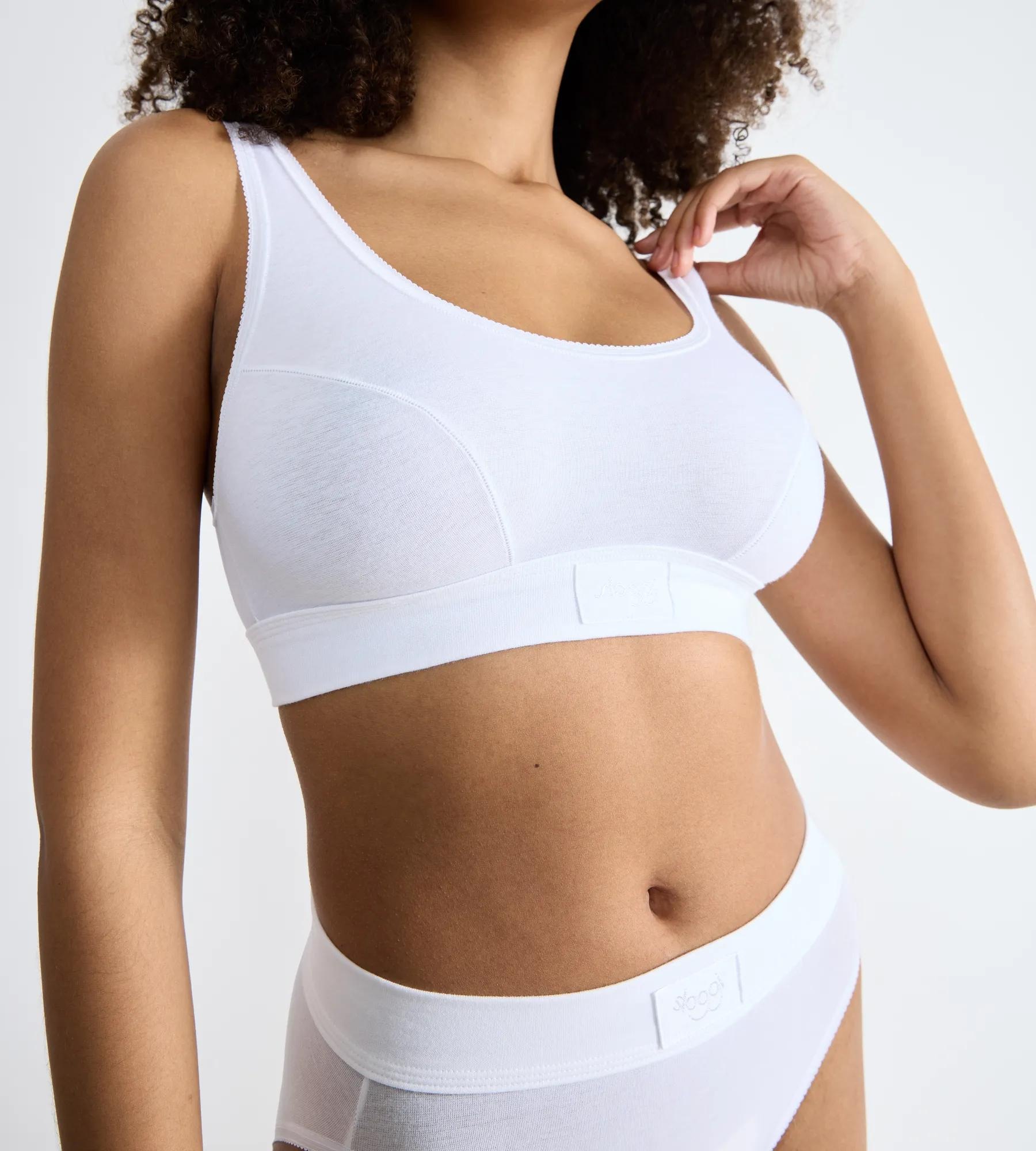 sloggi Bustier »Double Comfort T« mit verstärktem Brustbereich, weich, atmungsaktiv