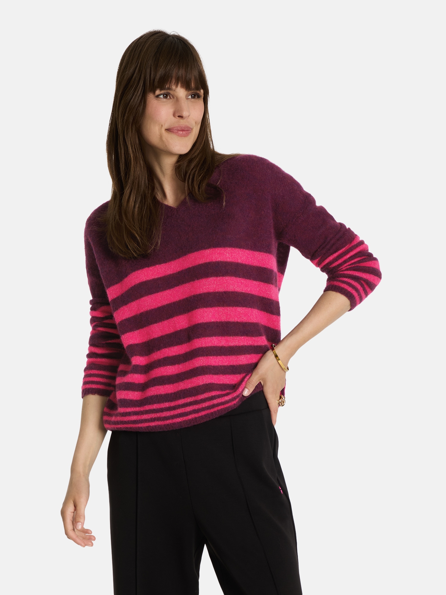 Image of Lieblingsstück Strickpullover "Baberina" mit Alpaka-Wolle