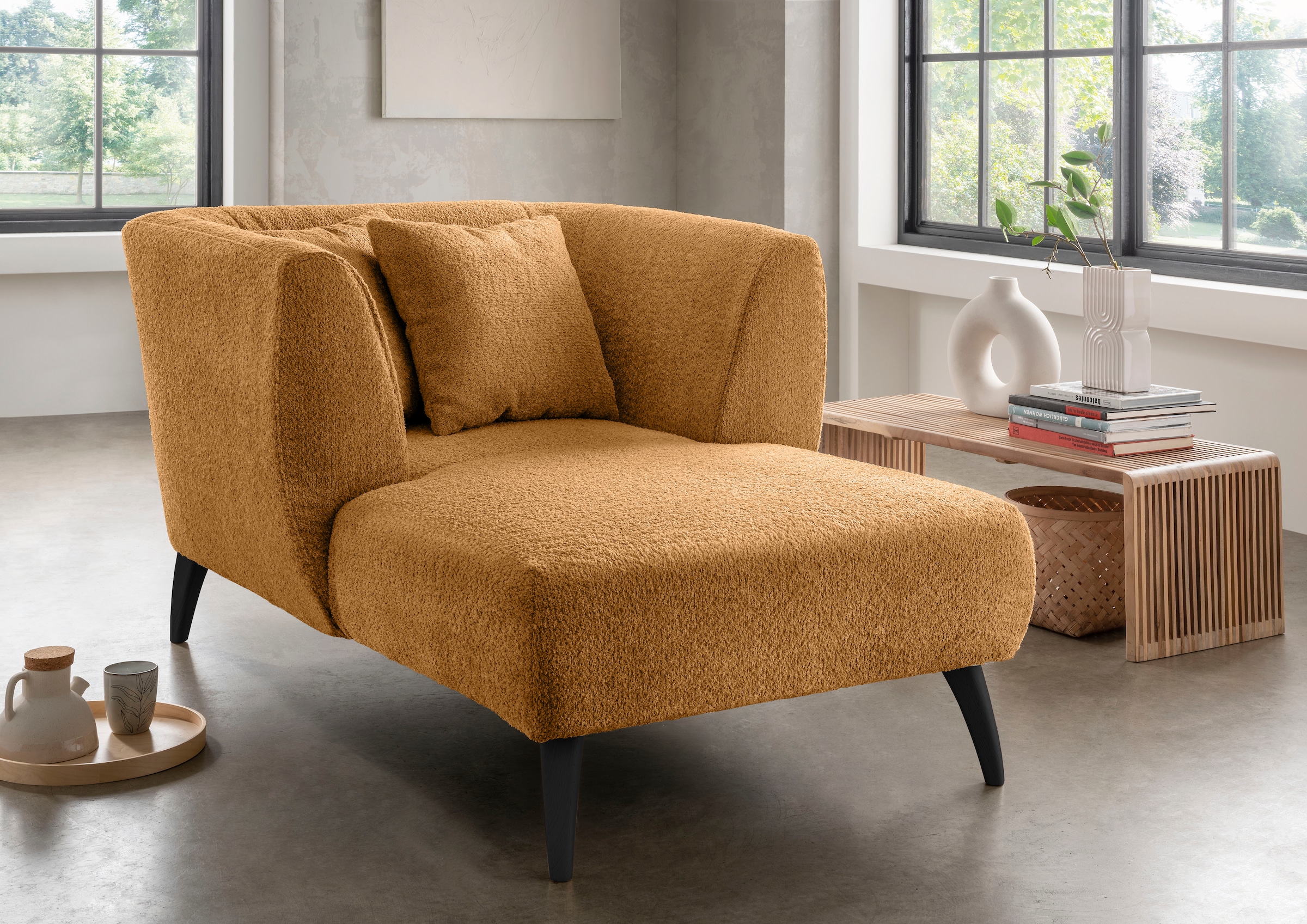 Home affaire Relaxsessel »Lazio modern und bequem, schmale Armlehnen, tolle Detailverarbeitung«