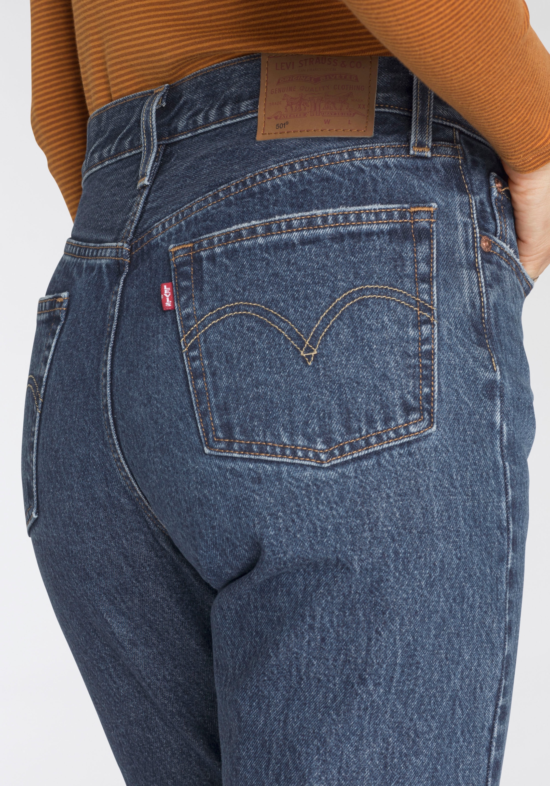 Levi's® 7/8-Jeans »501 Crop«, 501 Collection, 5-Pocket-Style