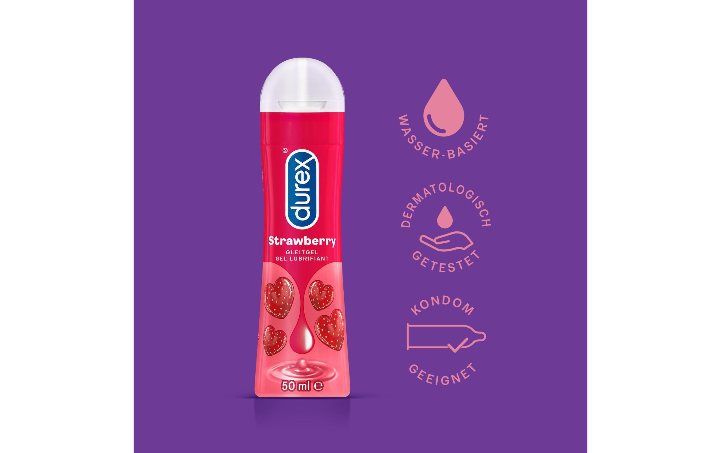 durex Gleitgel »Play Sweet Strawberr«