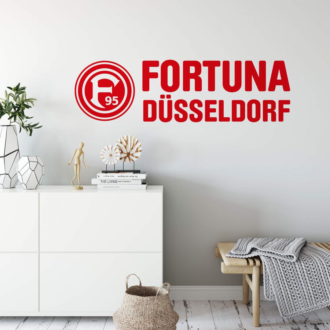 Wall-Art Wandtattoo »Fussball Fortuna Düsseldorf Logo«, (1 St.), selbstklebend, entfernbar