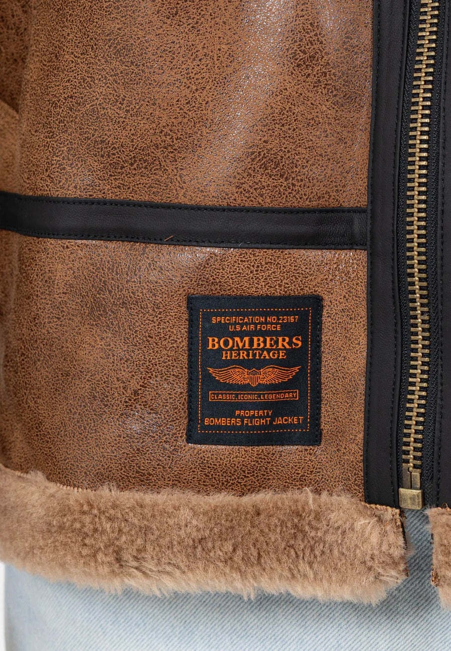 Bombers Original Lederjacke »Bombers Original Lederjacke RB3-M«