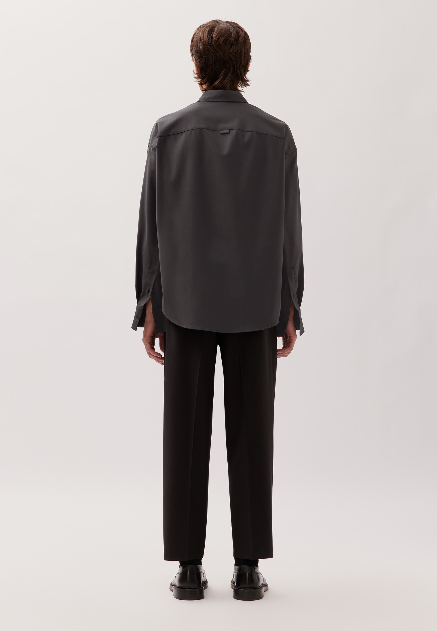 studio seidensticker Chemise d'affaires col Kent oversize 1/1 uni