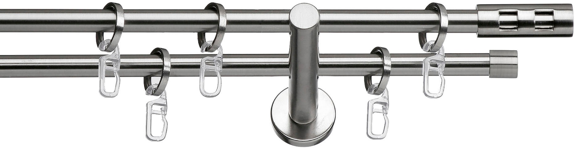 Image of indeko Gardinenstange »Teneriffa«, 2 läufig-läufig, Fixmass bei Ackermann Versand Schweiz