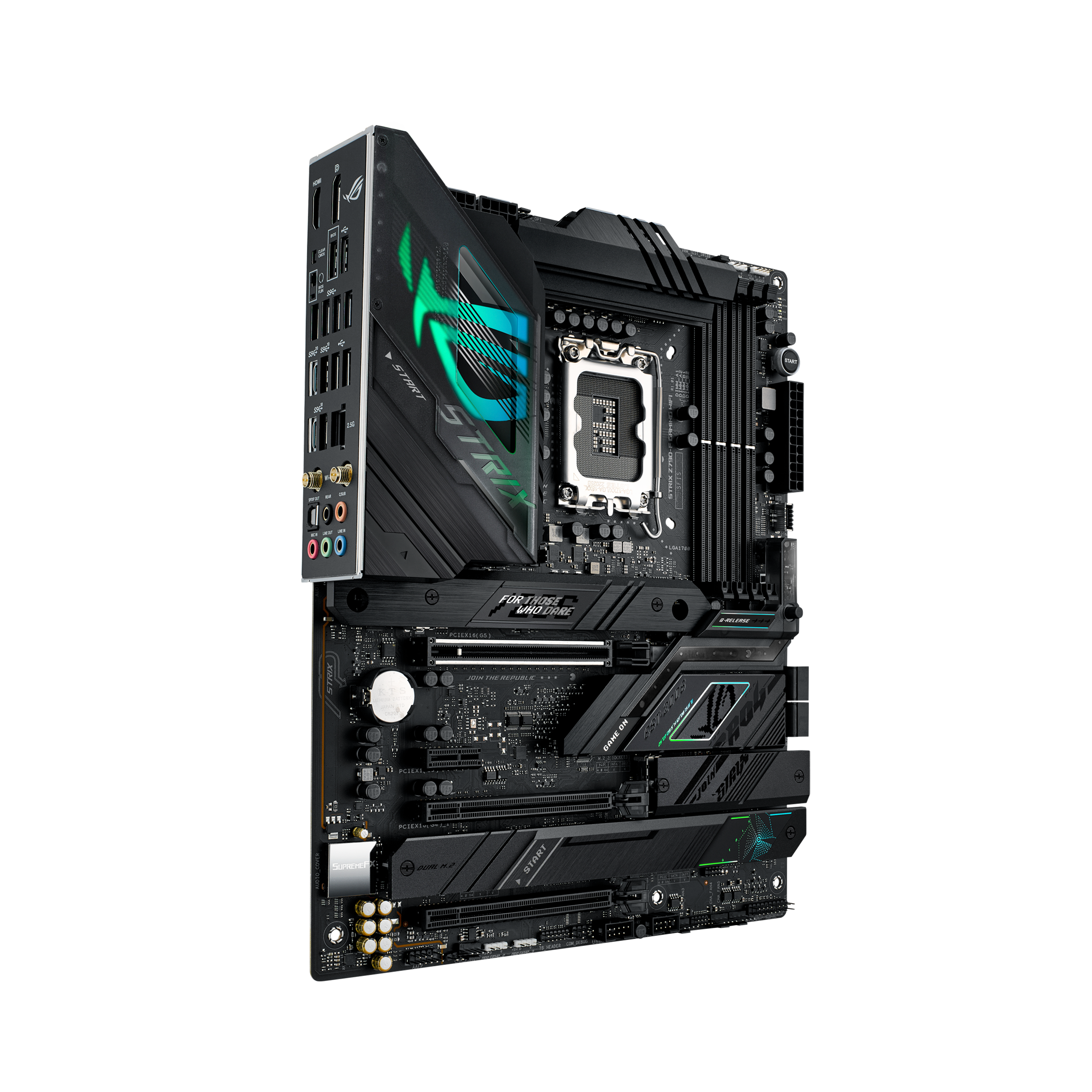 Asus Mainboard »ROG STRIX Z790-F GAMING WIFI«, ATX, DDR5 Speicher, 4x M.2, PCIe 5.0, WiFi 6E, AI Overclocking