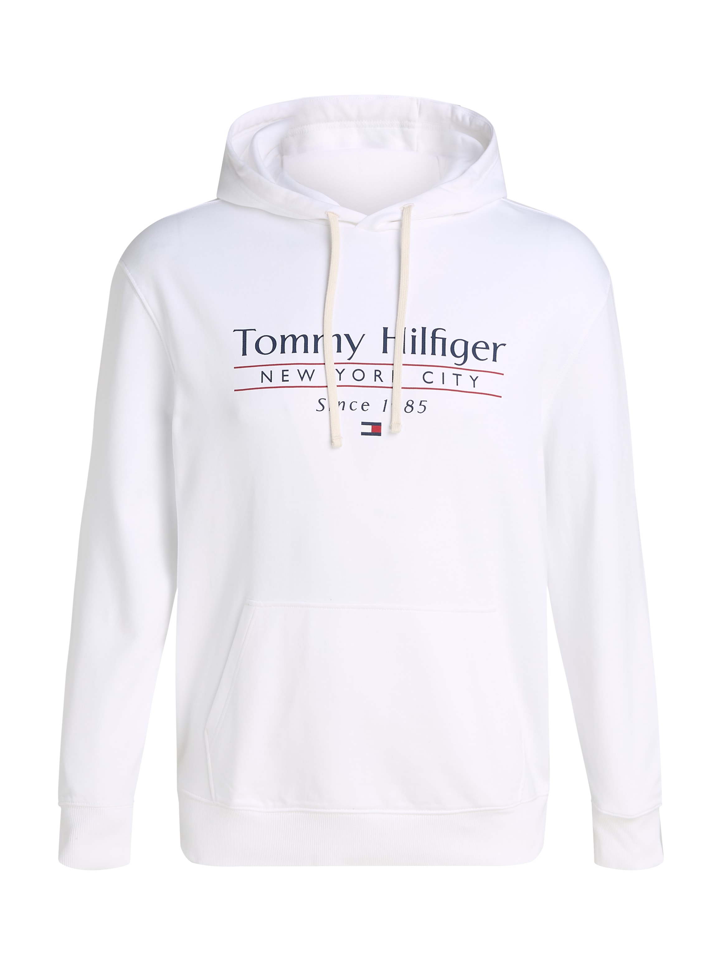 Tommy Hilfiger Big & Tall Kapuzensweatshirt »BT-HILFIGER CENTER STACK HOODY-B«, Grosse Grössen