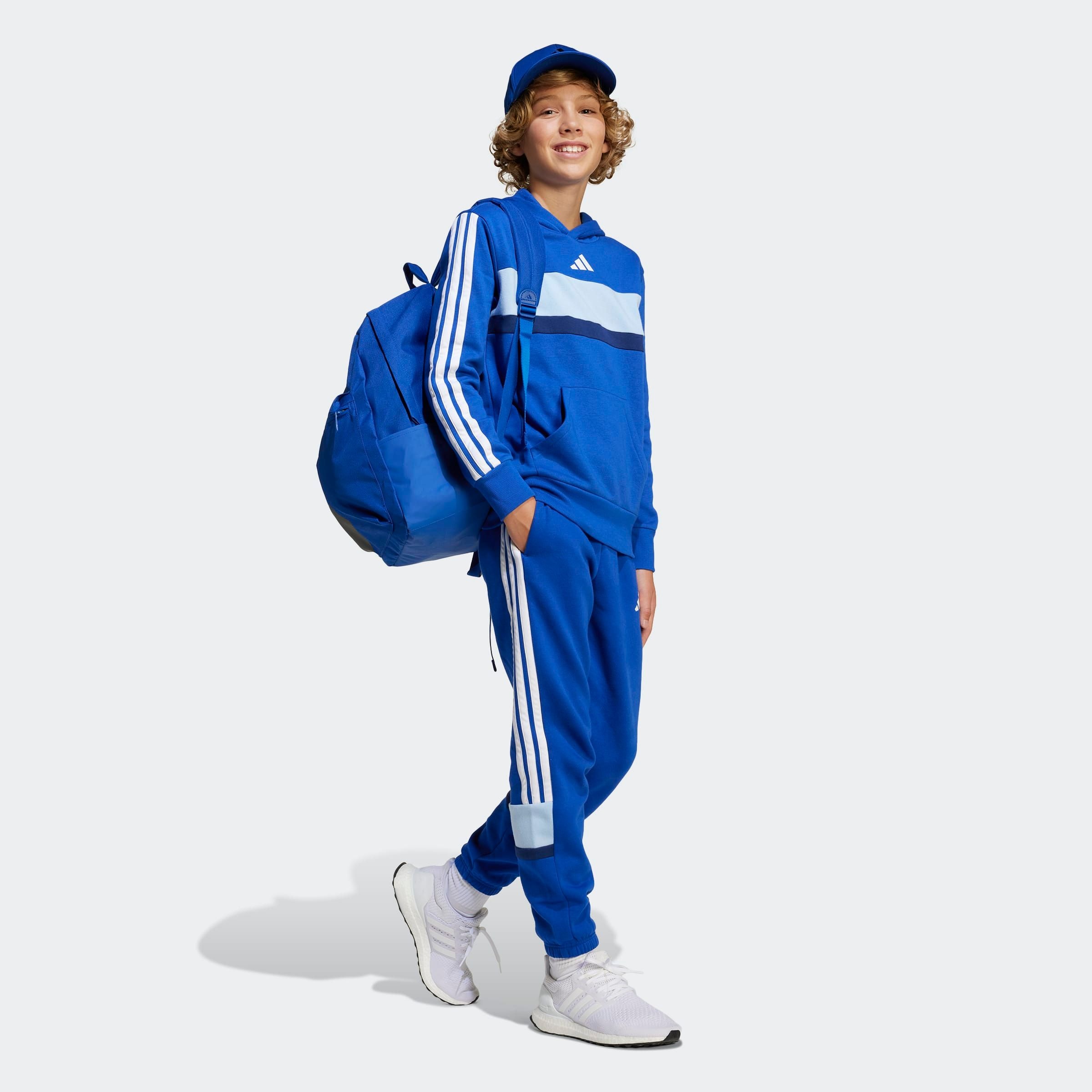 adidas Sportswear Kapuzensweatshirt »J 3S TIB FL HD«