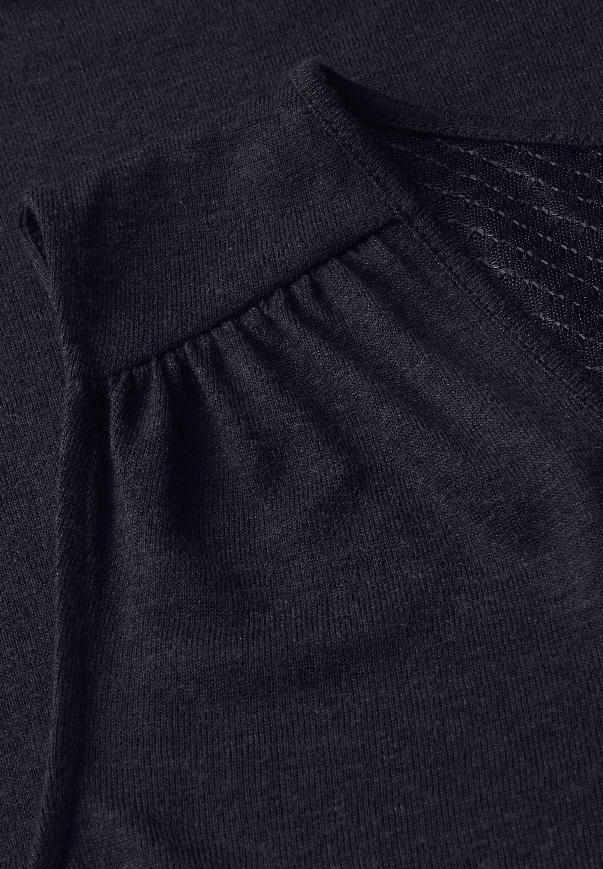 STREET ONE Shirttop, mit Spitze