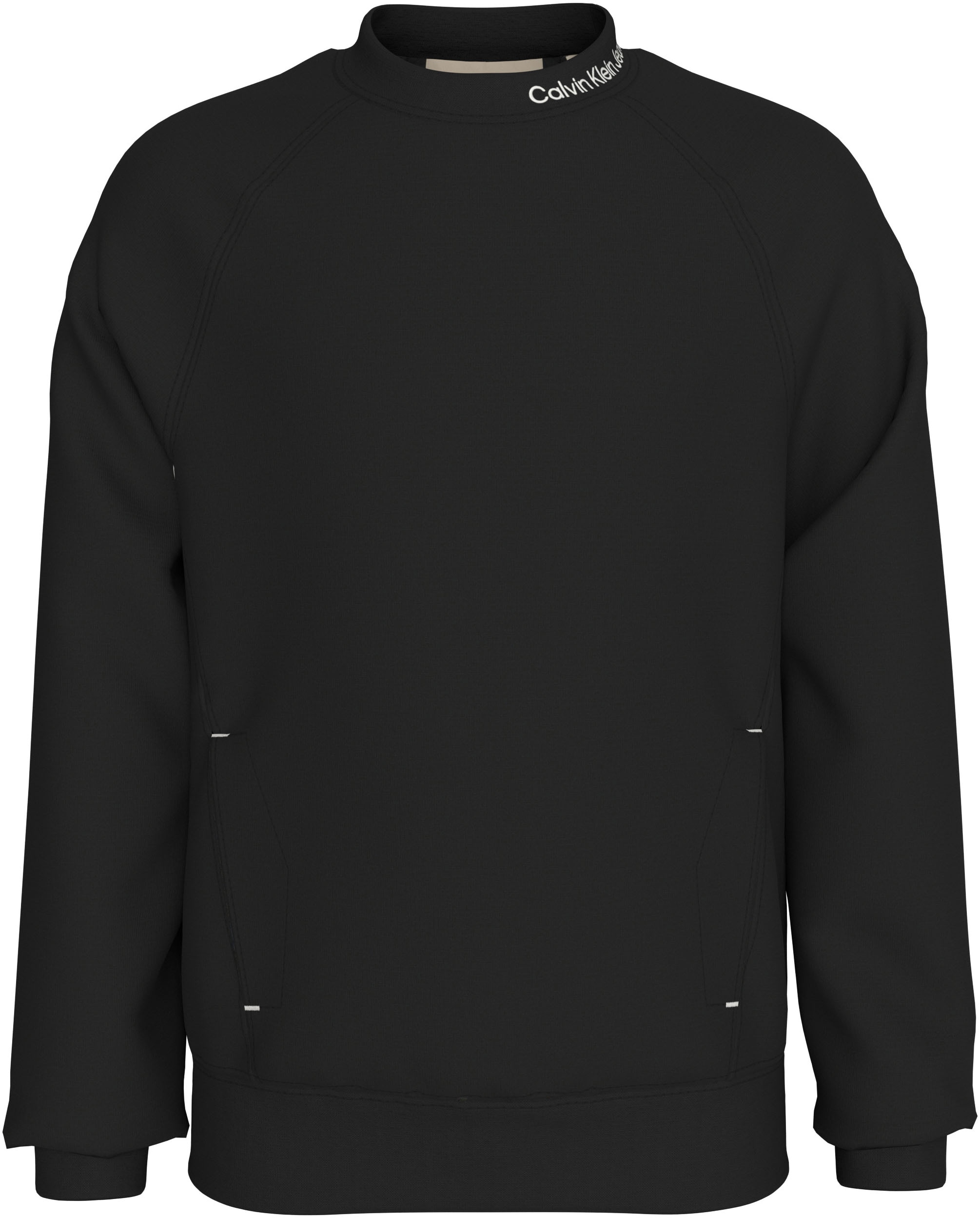 Calvin Klein Jeans Sweatshirt »Neck Emb. Fleece Crewneck«, für Kinder bis 16 Jahre und mit Logoschriftzug