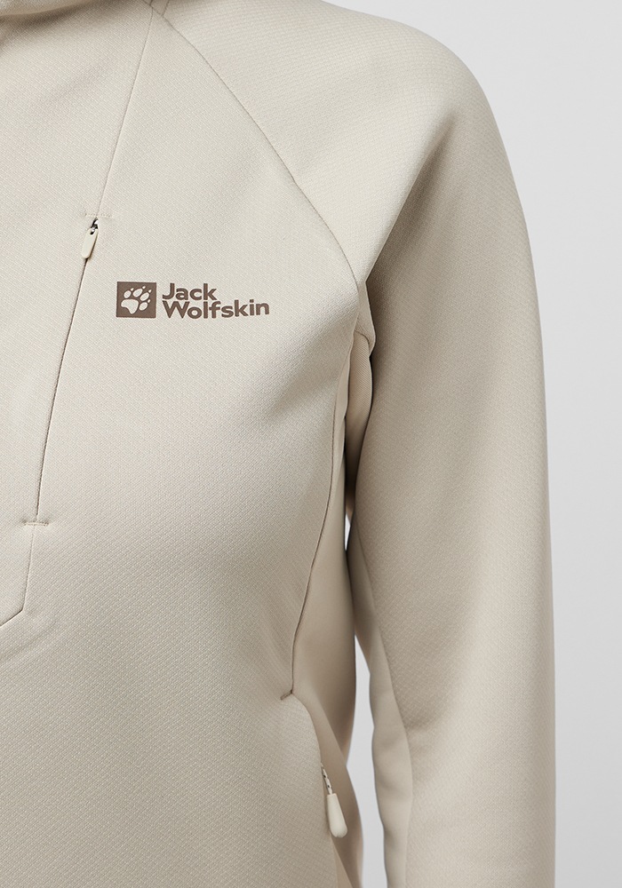 Jack Wolfskin Fleecejacke »ALPGRAT XT JKT W«, mit Kapuze