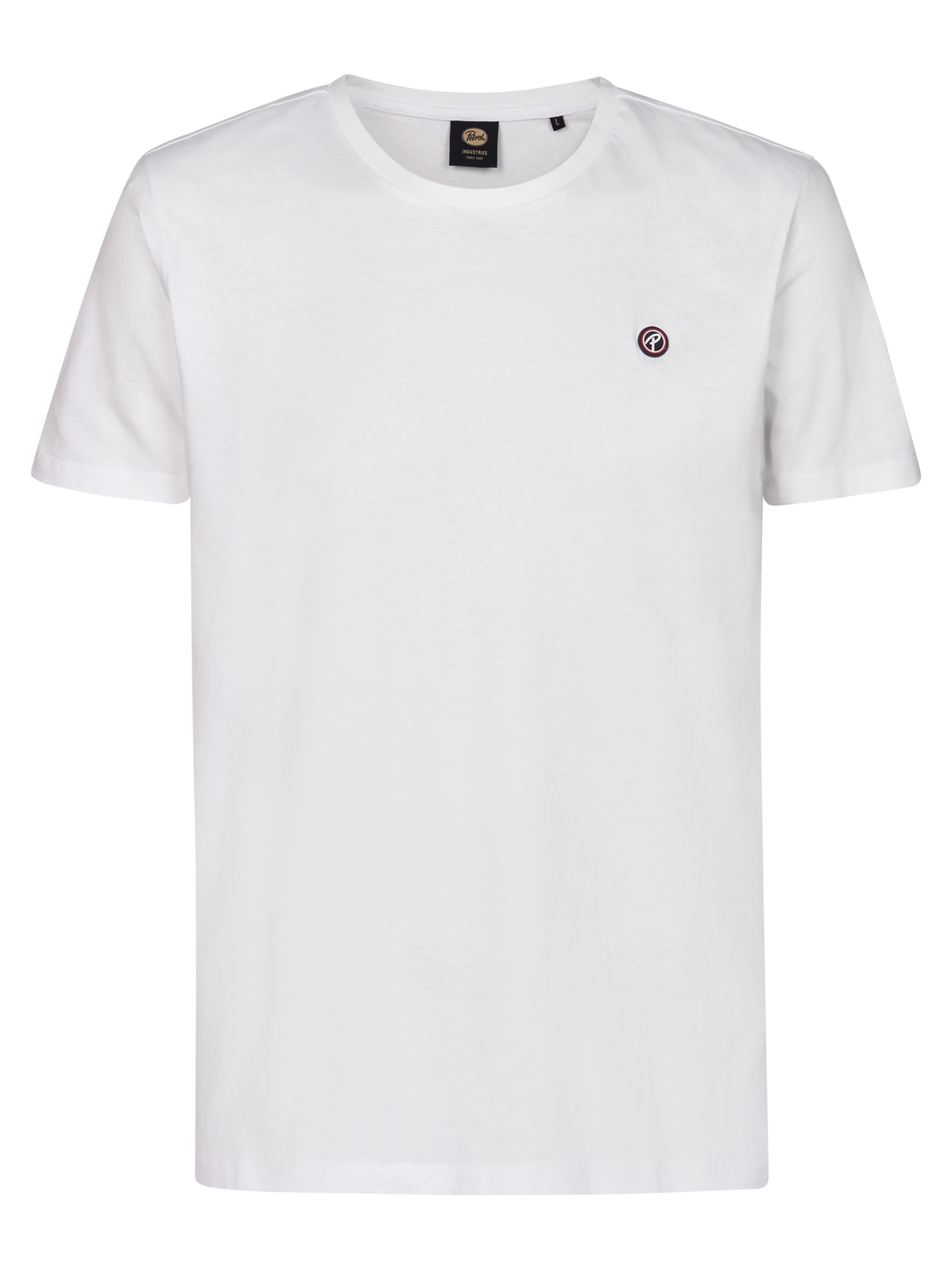 Petrol Industries Rundhalsshirt, mit Logo Stickerei