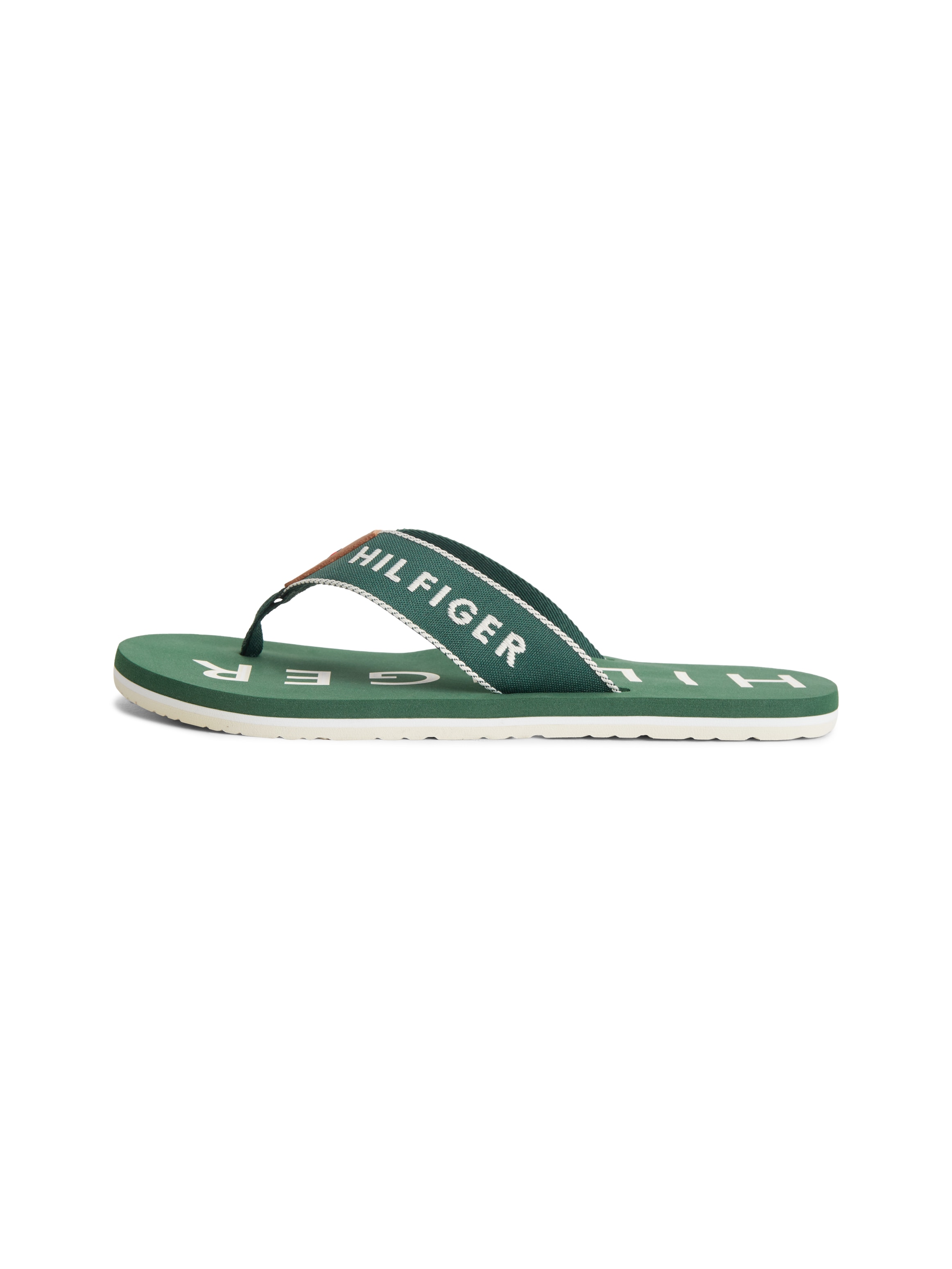 Tommy Hilfiger Séparateur d'orteils »SPORTY HILFIGER BEACH SANDAL«  Sommerschuh, Strandschuh mit Kontrastbesätzen