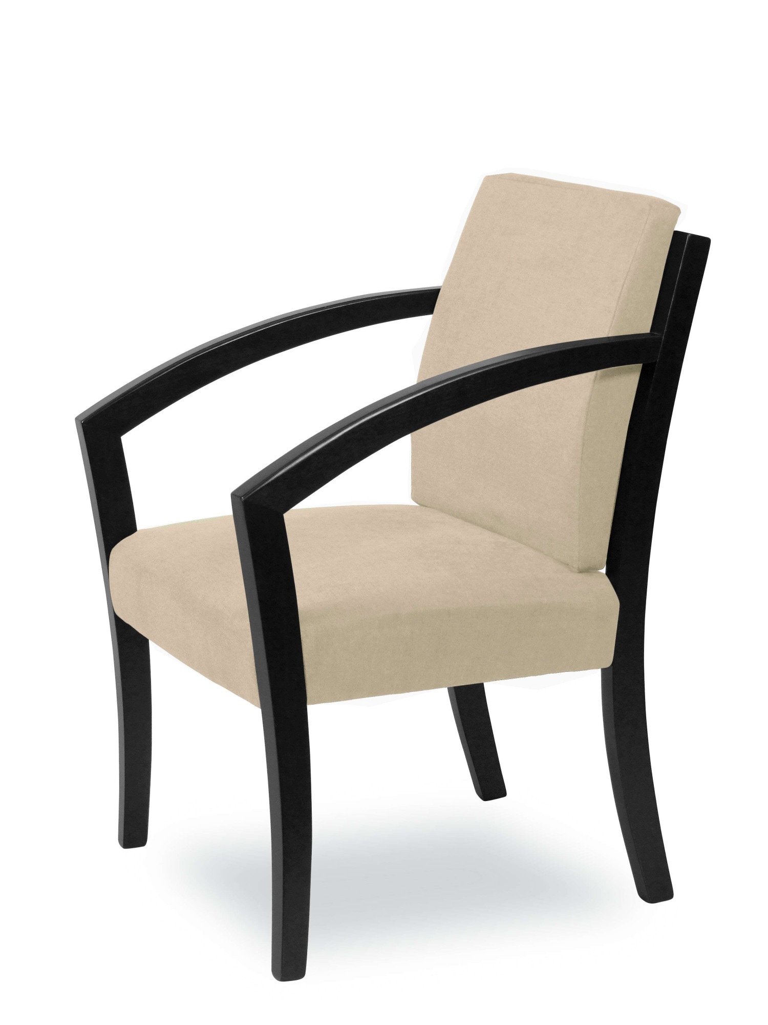 Home affaire Chaise de salle à manger »G98 George Armlehnstuhl, Sessel, in 3 Gestellfarben Made in Italy« () 1 cuisExtra-confort, Fleckenabweisendes Gewebe, Massivholz