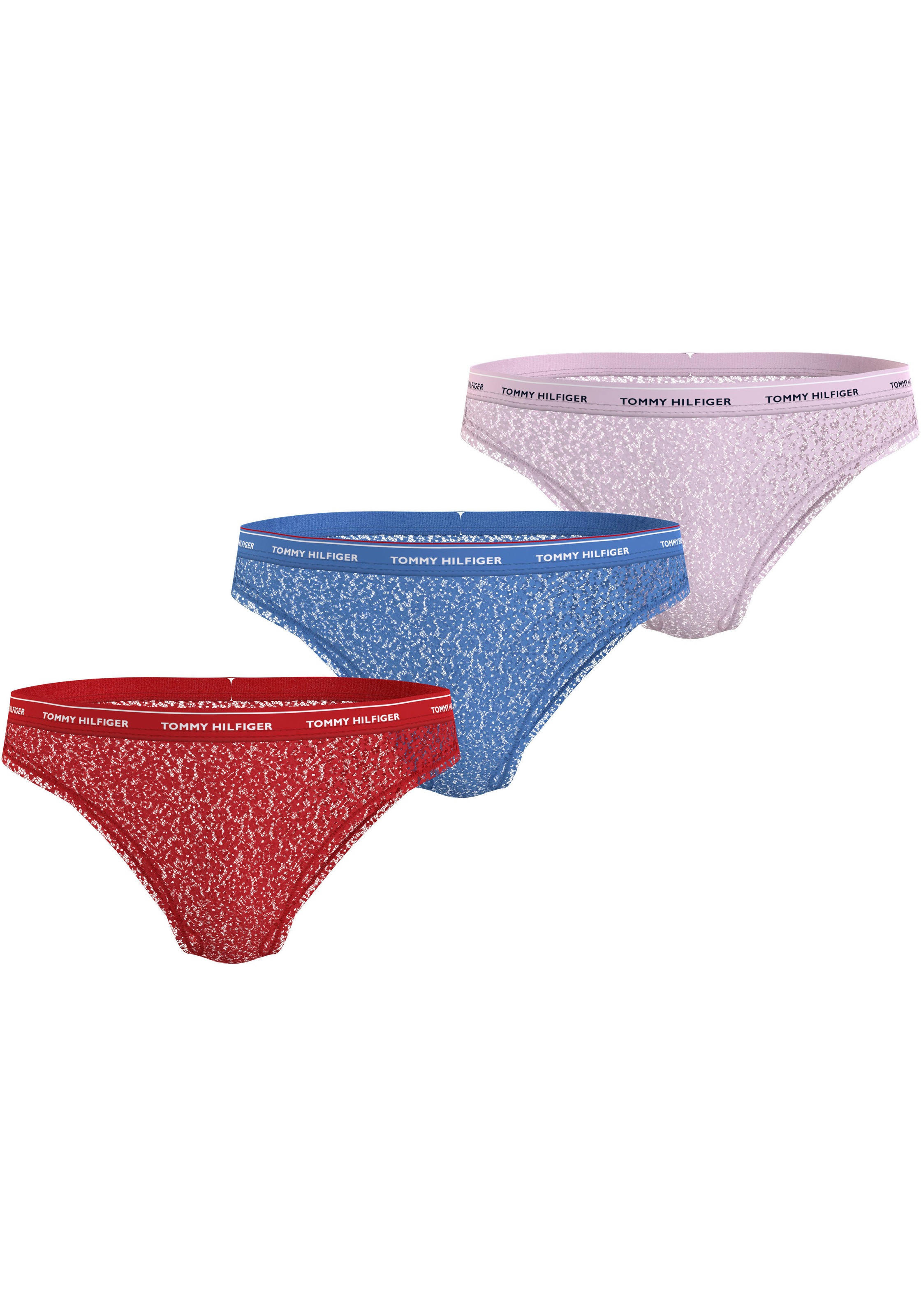 Bikinislip »3 PACK BIKINI LACE (EXT SIZES)«, (Packung, 3er-Pack), mit Tommy Hilfiger...