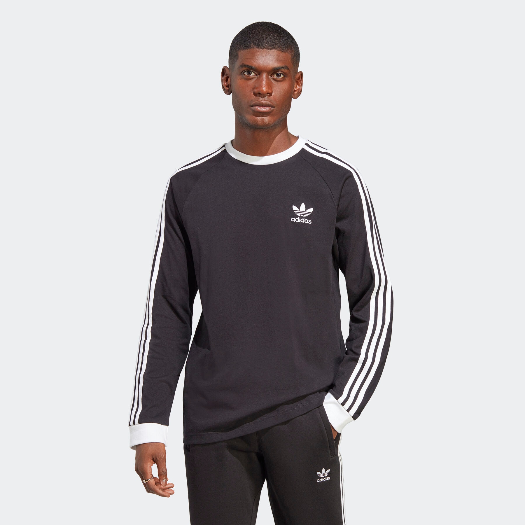 Image of adidas Originals Langarmshirt "ADICOLOR CLASSICS 3STREIFEN LONGSLEEVE"