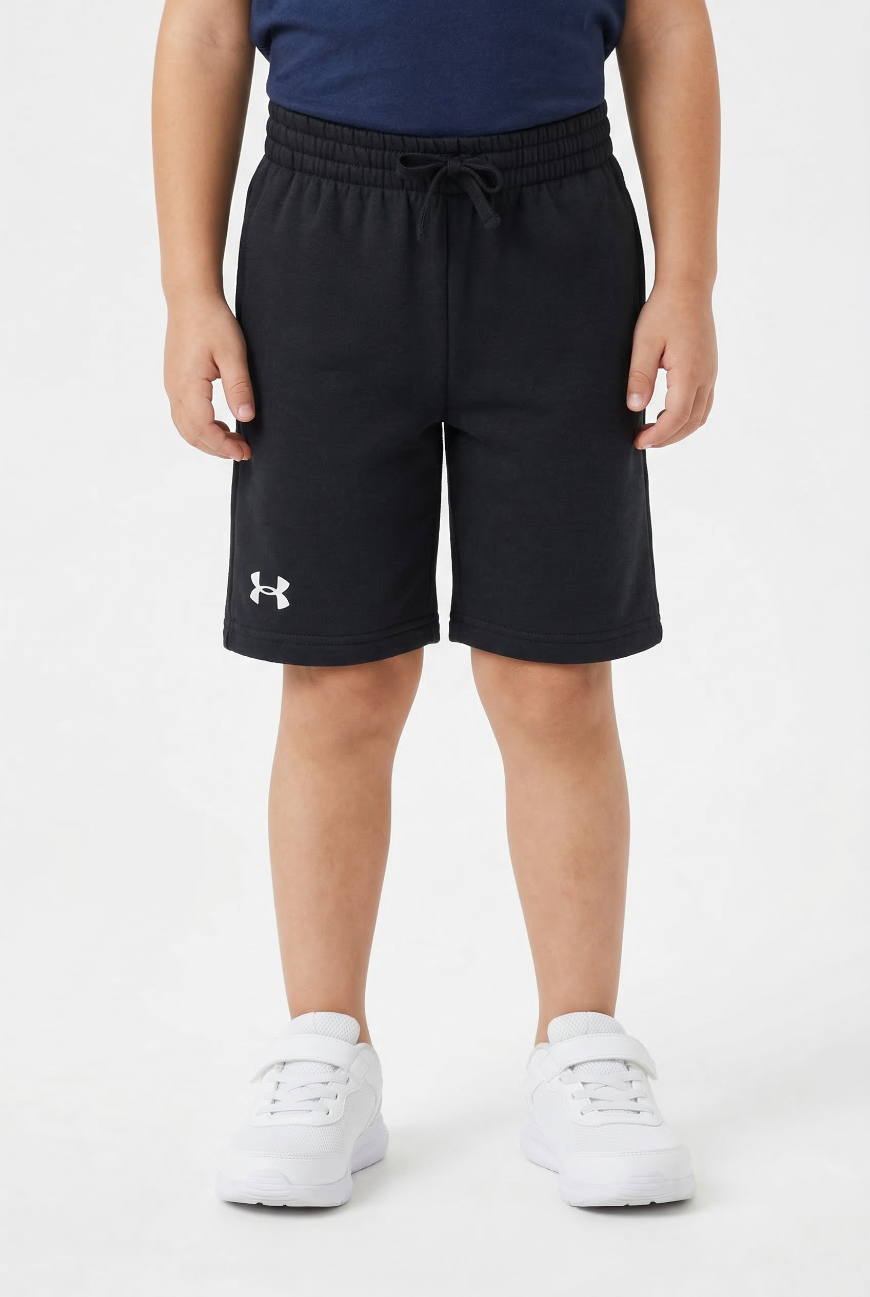 Image of Under Armour Sweatshorts für Sportmode und aktive Freizeit, aus Baumwolle und Polyester