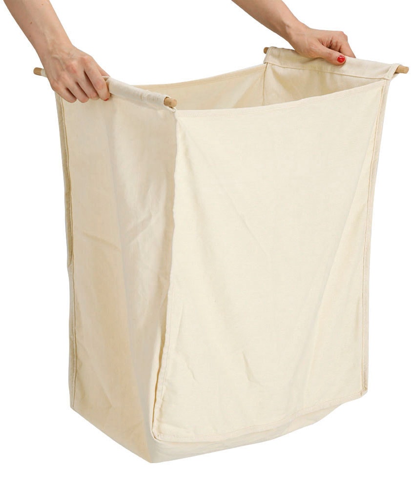 Zeller Present Wäschekorb hochwertig aus Bambus