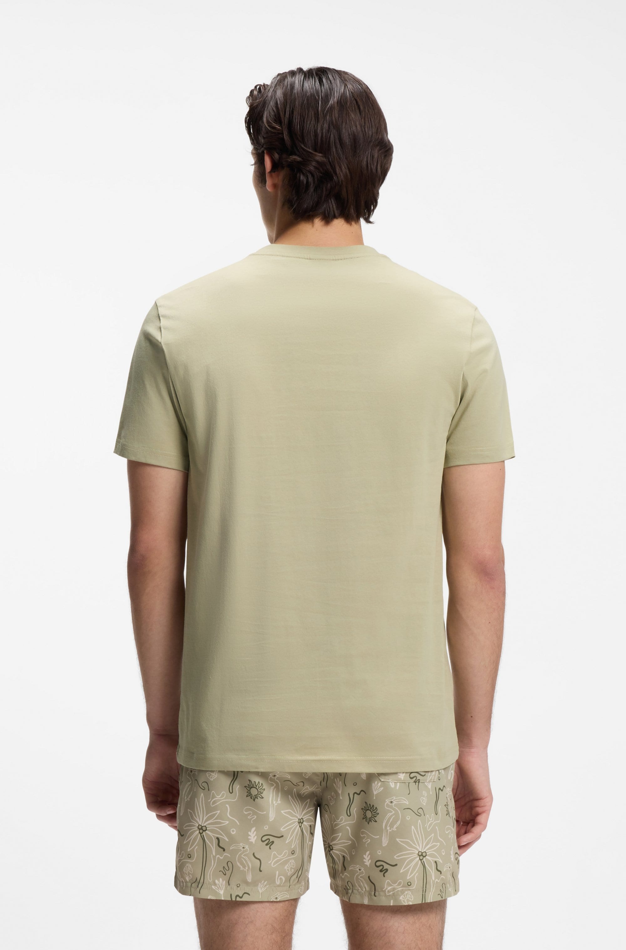 BOSS Strandshirt »T-Shirt RN« mit UV Schutz (SPF 50+), Swimwear