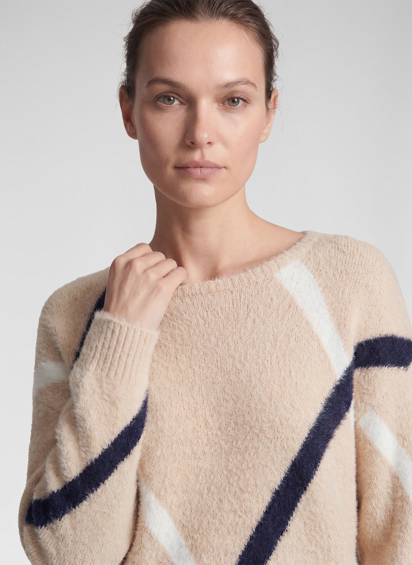 Rabe Pull en tricot avec motif graphique